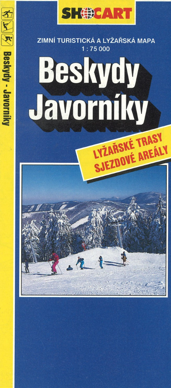 Beskydy - winter (Beskydy Javorniky Zimni turisticka a lyzarska mapa )