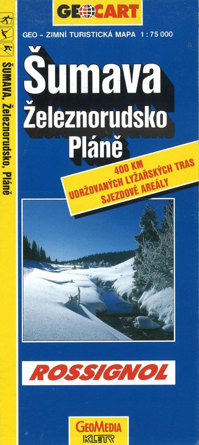 Geo - Zimni Turisticka Mapa: Sumava, Zeleznorudsko, Plane