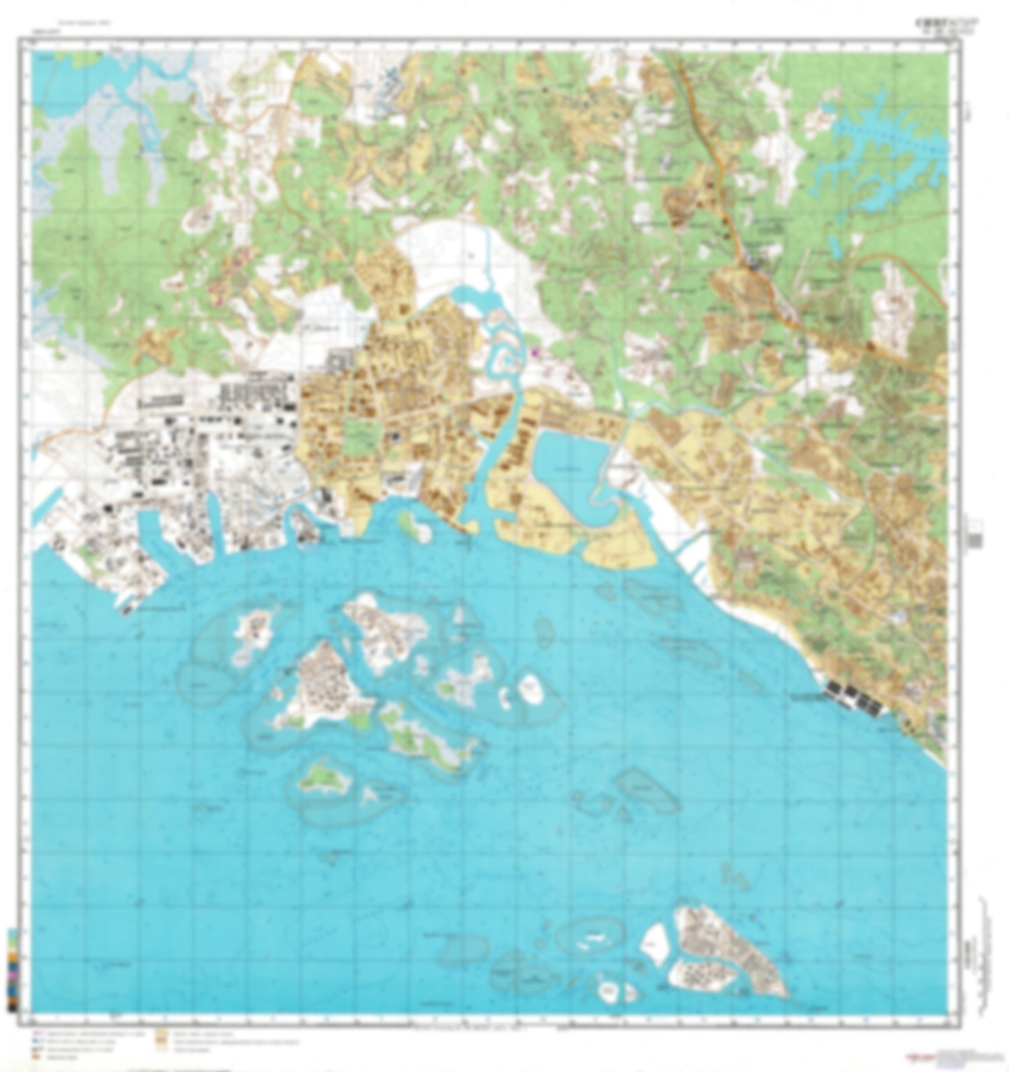 Singapore 1 (Singapore) - Soviet Military City Plans