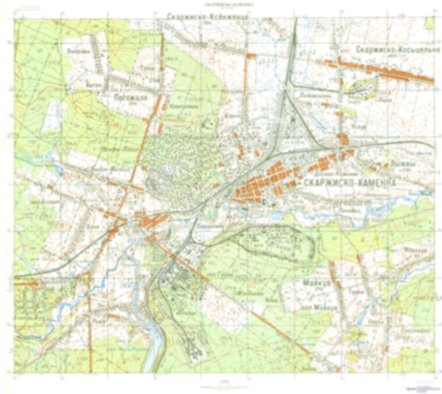 Skarzysko Kamienna (Poland) - Soviet Military City Plans