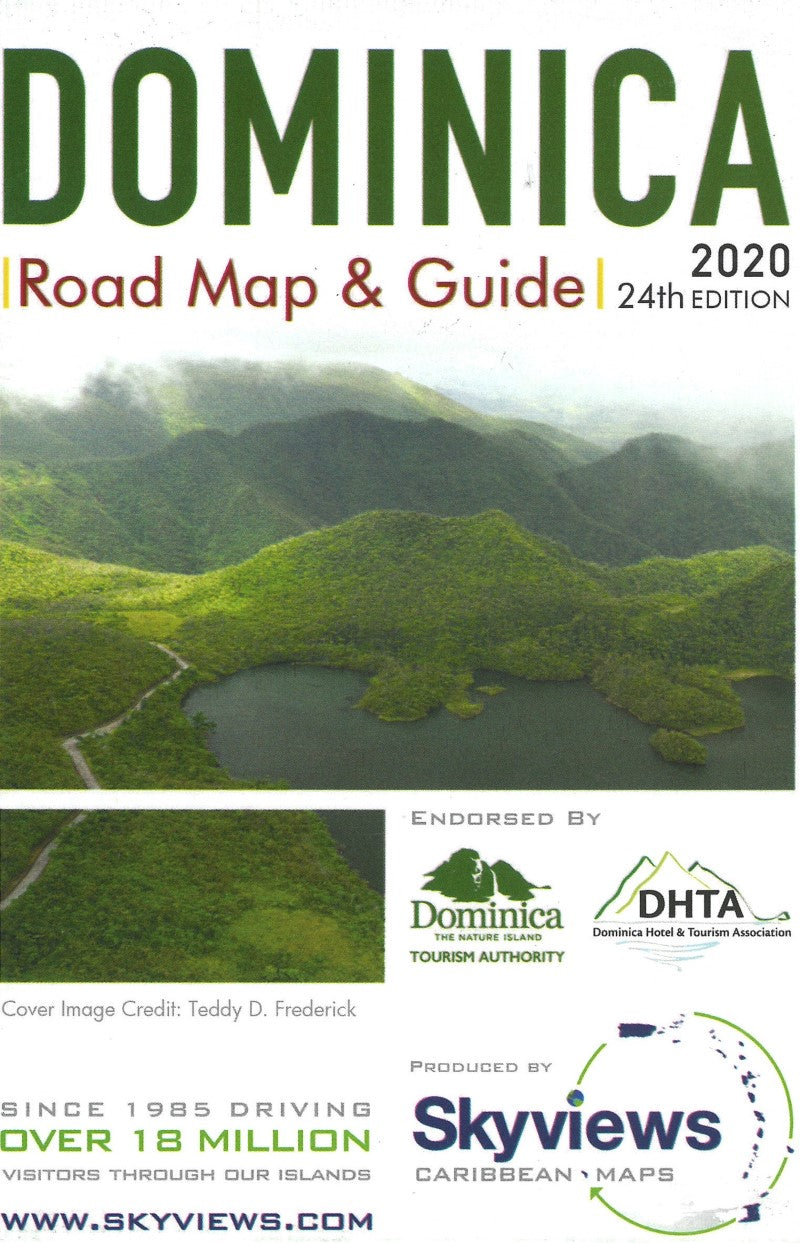 Dominica Road Map and Guide