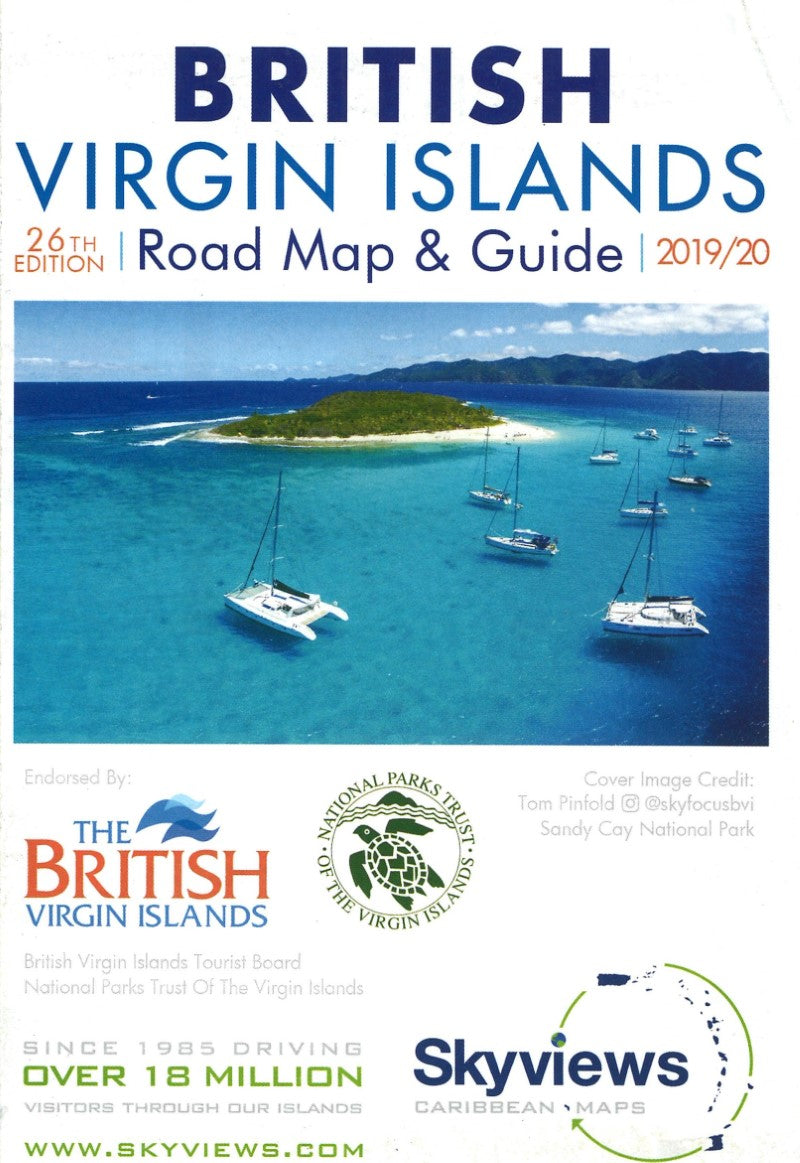The British Virgin Islands Road Map & Guide