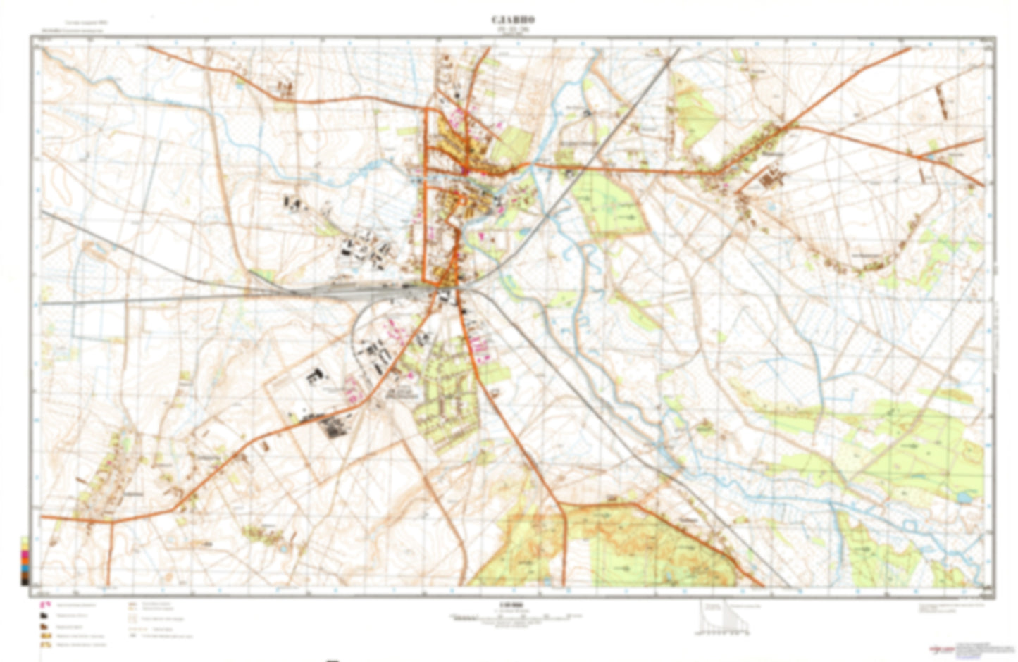 Slawno (Poland) - Soviet Military City Plans