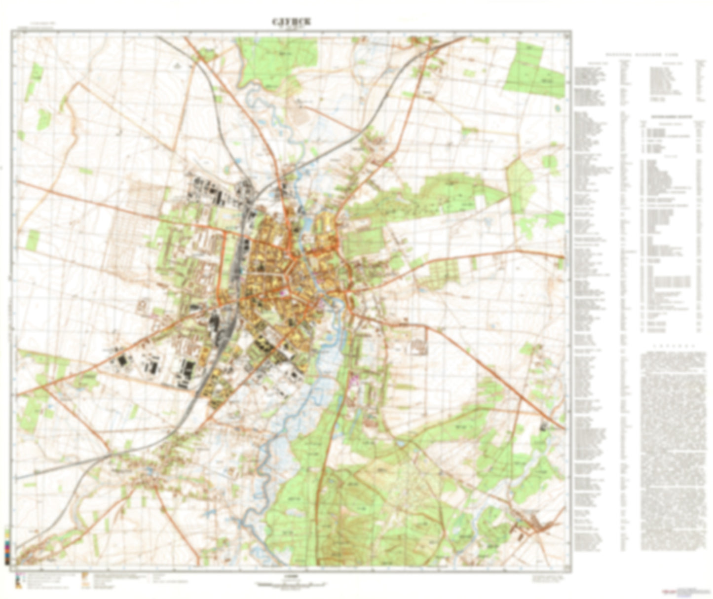 Slupsk (Poland) - Soviet Military City Plans
