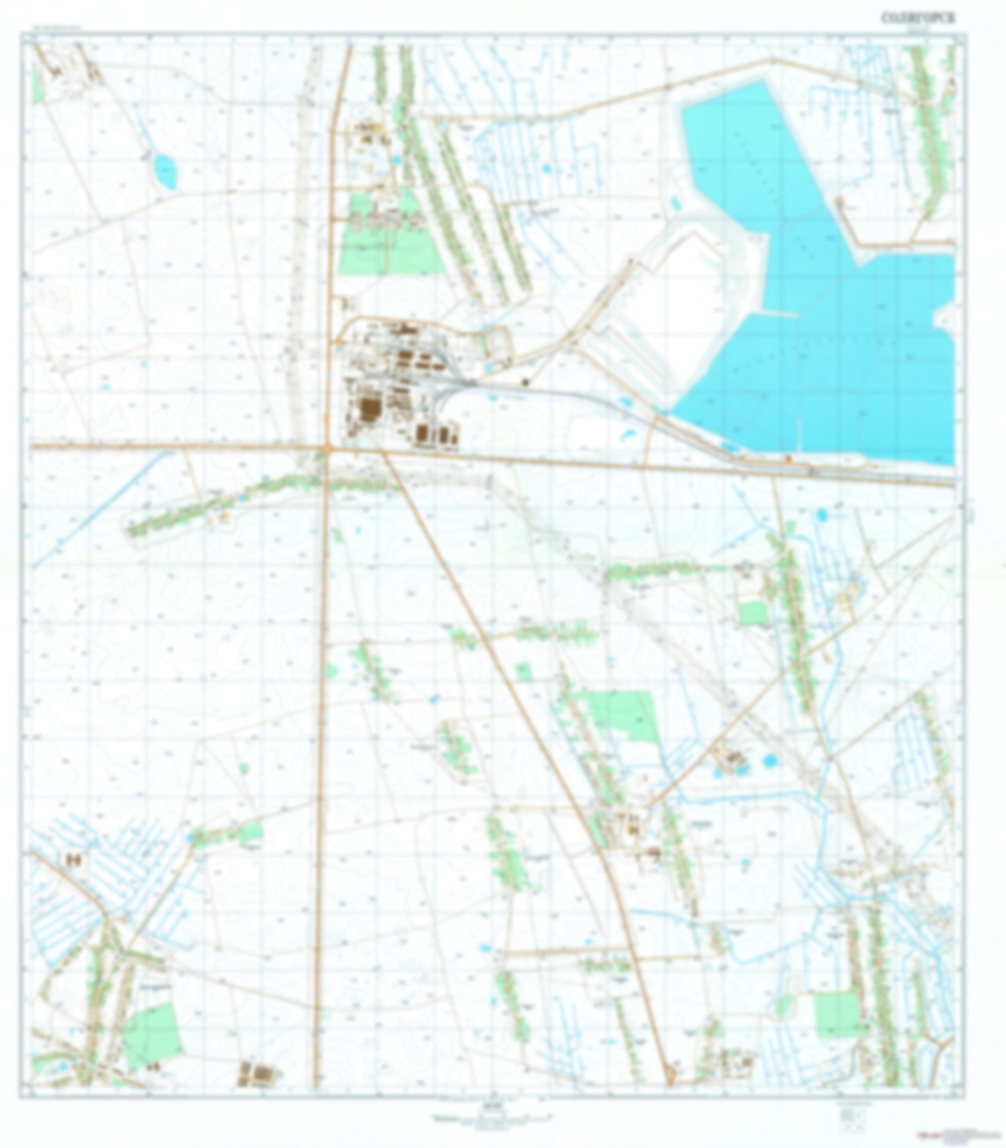 Soligorsk 1 (Belarus) - Soviet Military City Plans