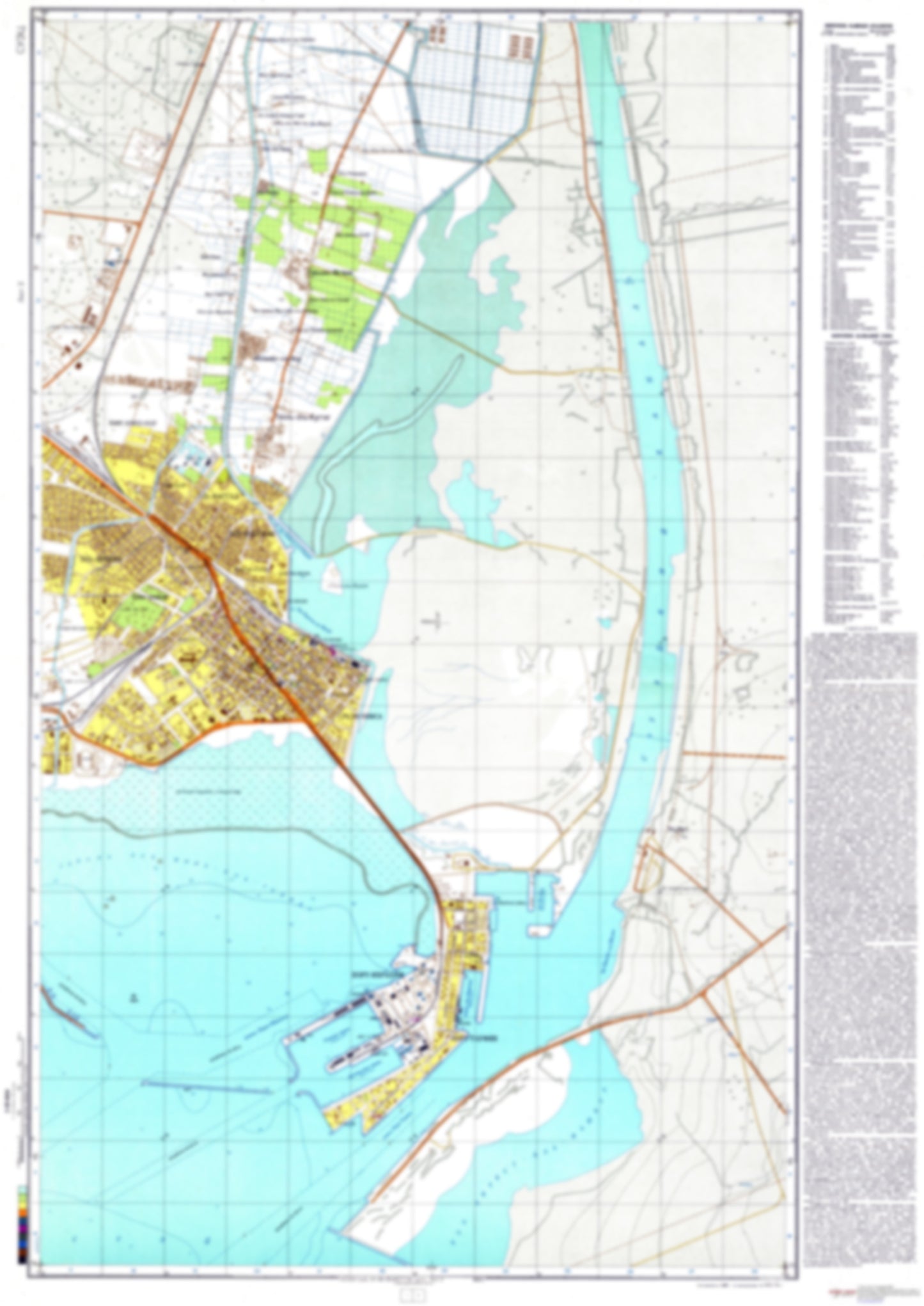 Suez 2 (Egypt) - Soviet Military City Plans