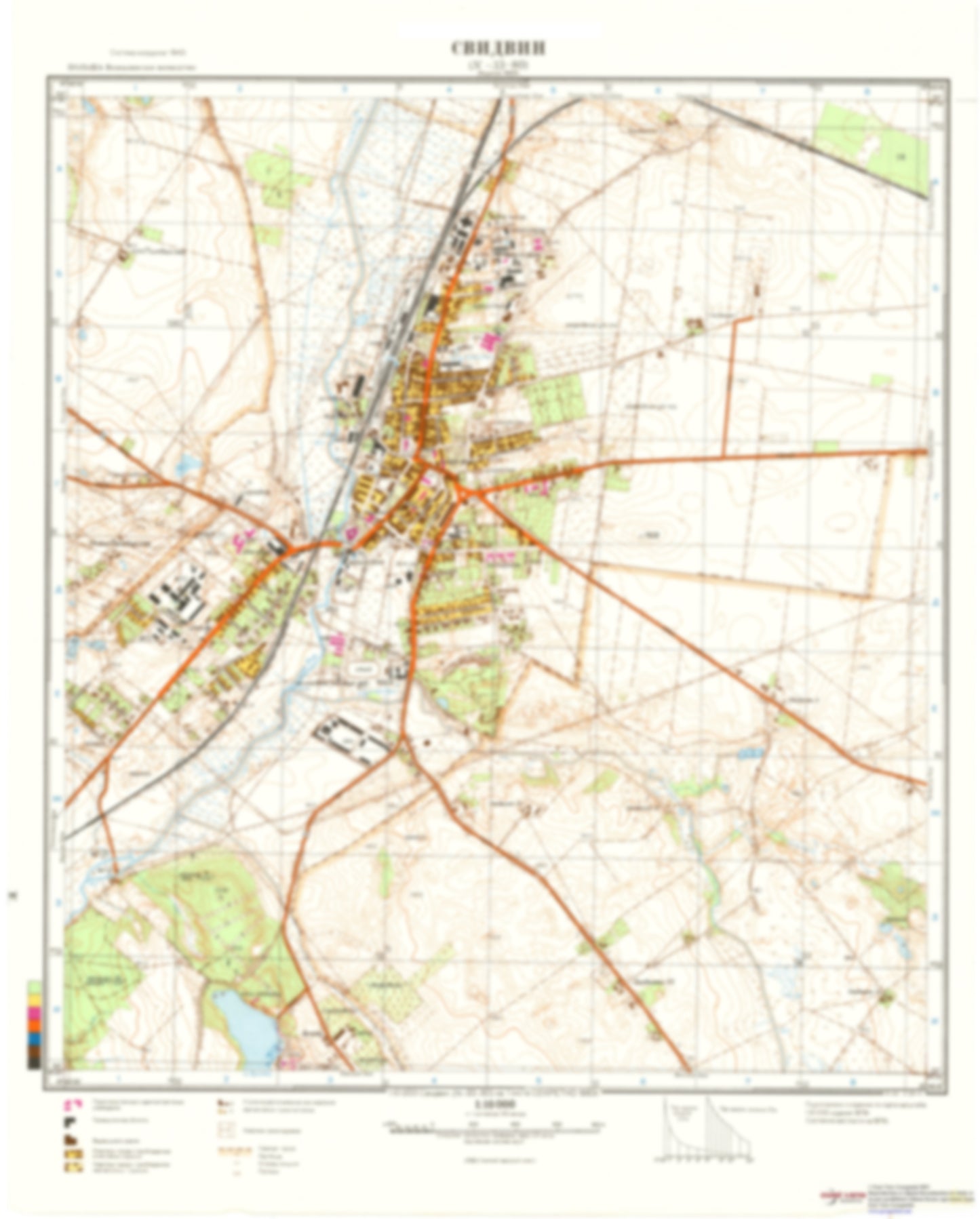 Swidwin (Poland) - Soviet Military City Plans