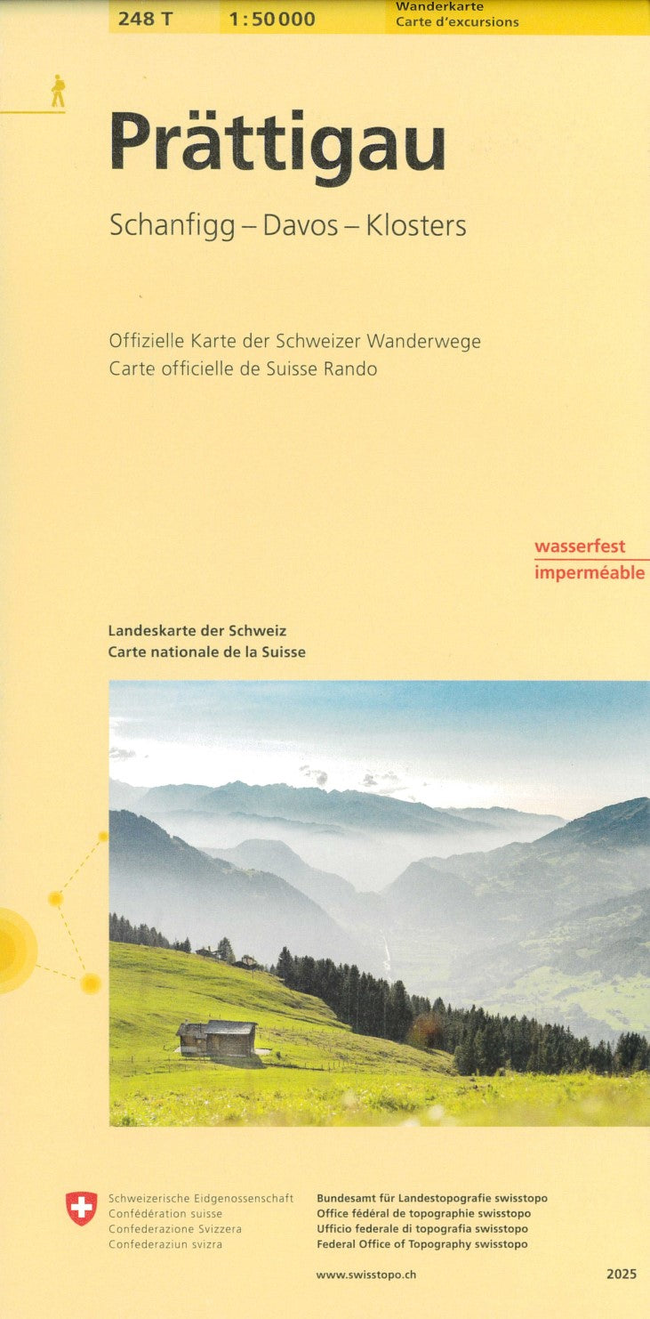 Prattigau : Switzerland 1:50,000 Topographic Hiking Series #248T