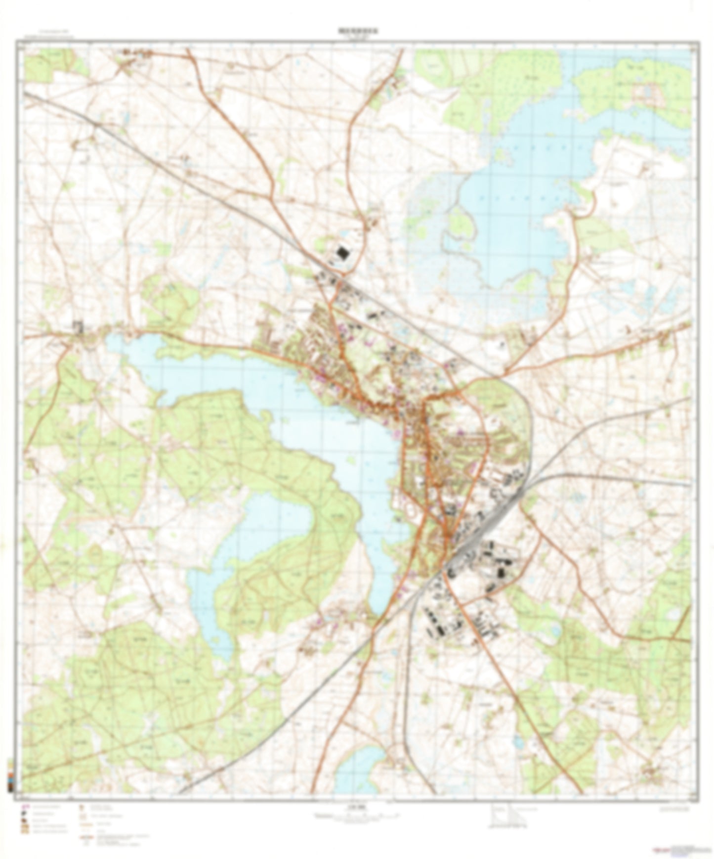 Szczecinek (Poland) - Soviet Military City Plans