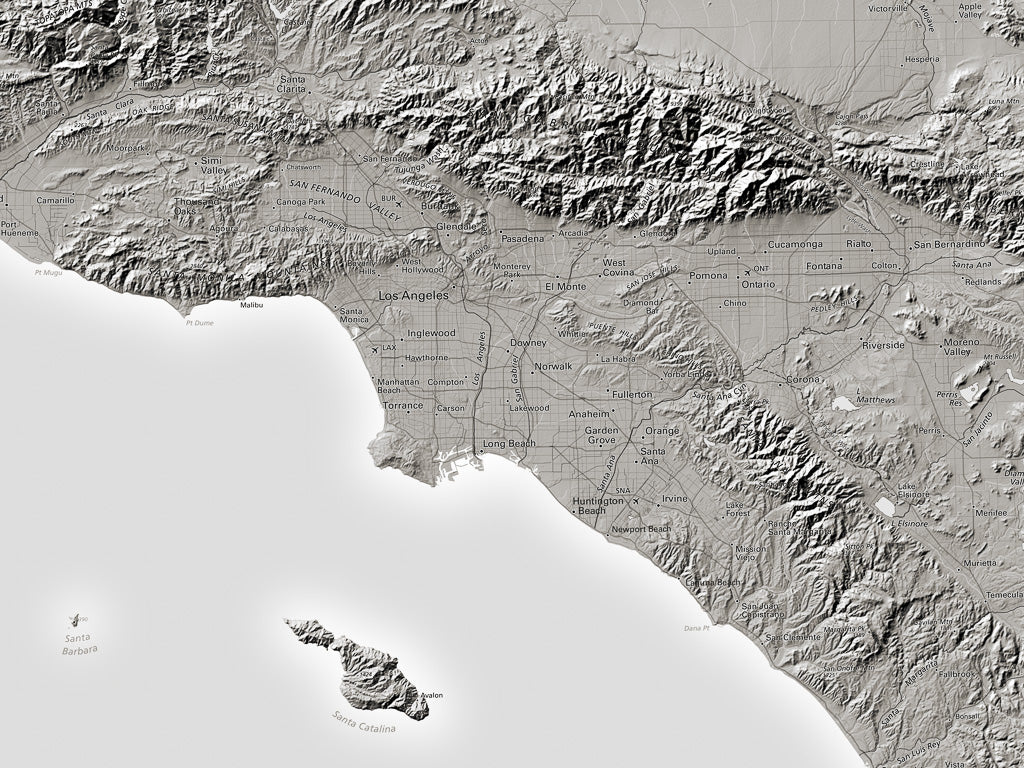 Southern California Archival Print