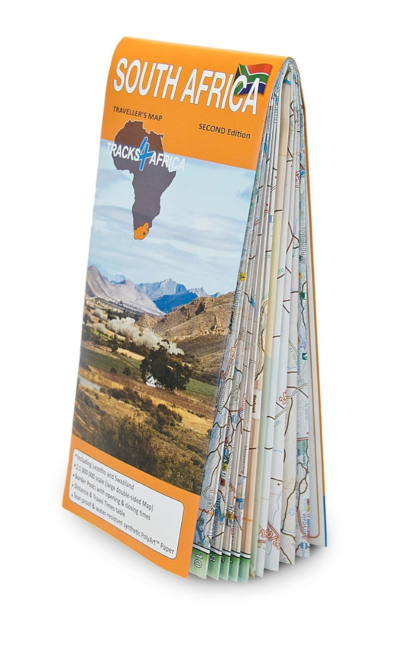 South Africa / Lesotho / Eswatini Road Map