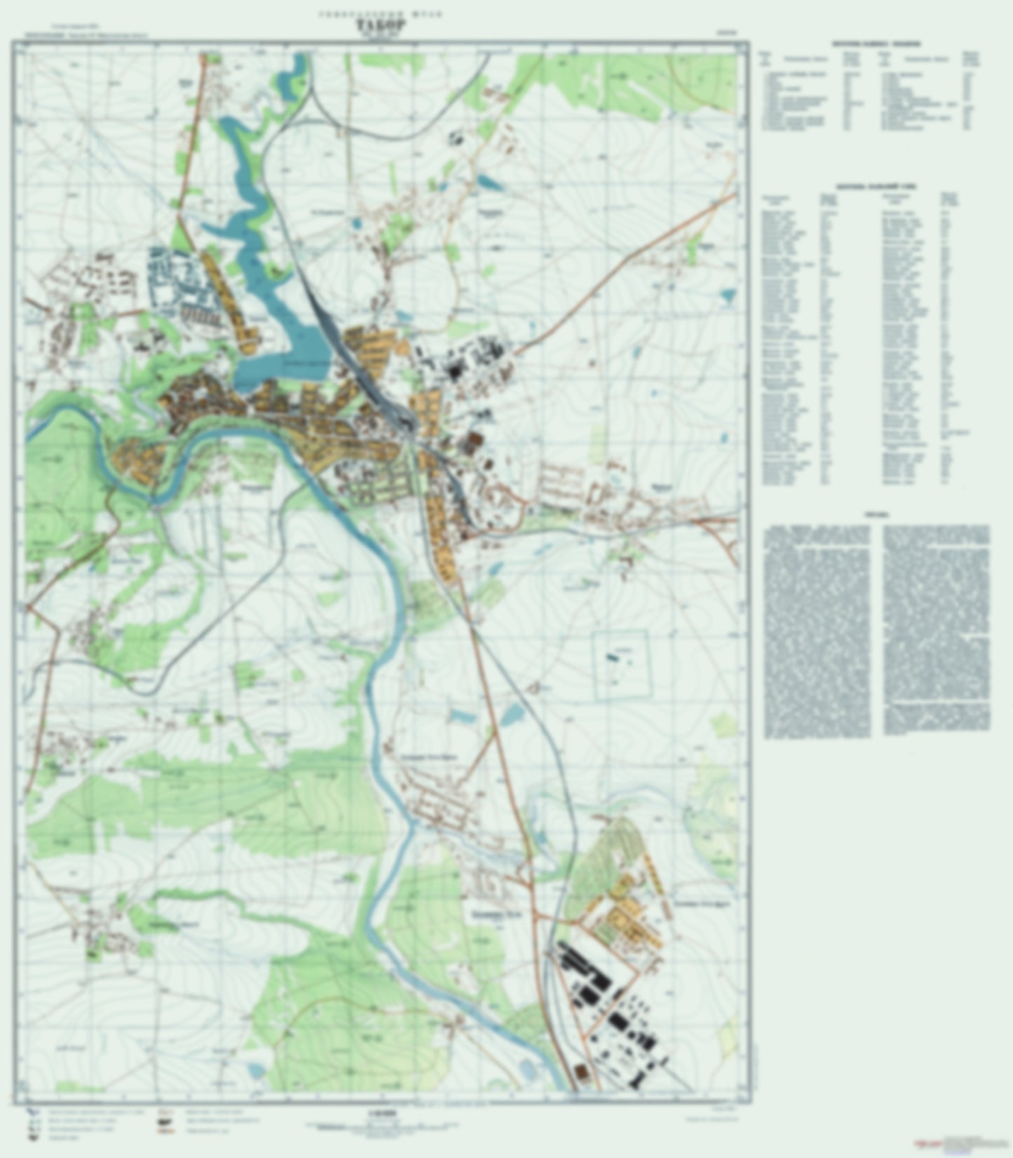 Tabor (Czechia) - Soviet Military City Plans