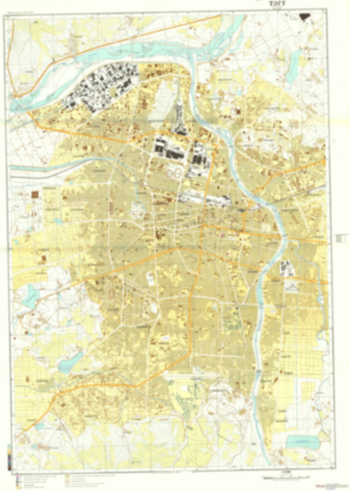 Taegu 1 (South Korea) - Soviet Military City Plans