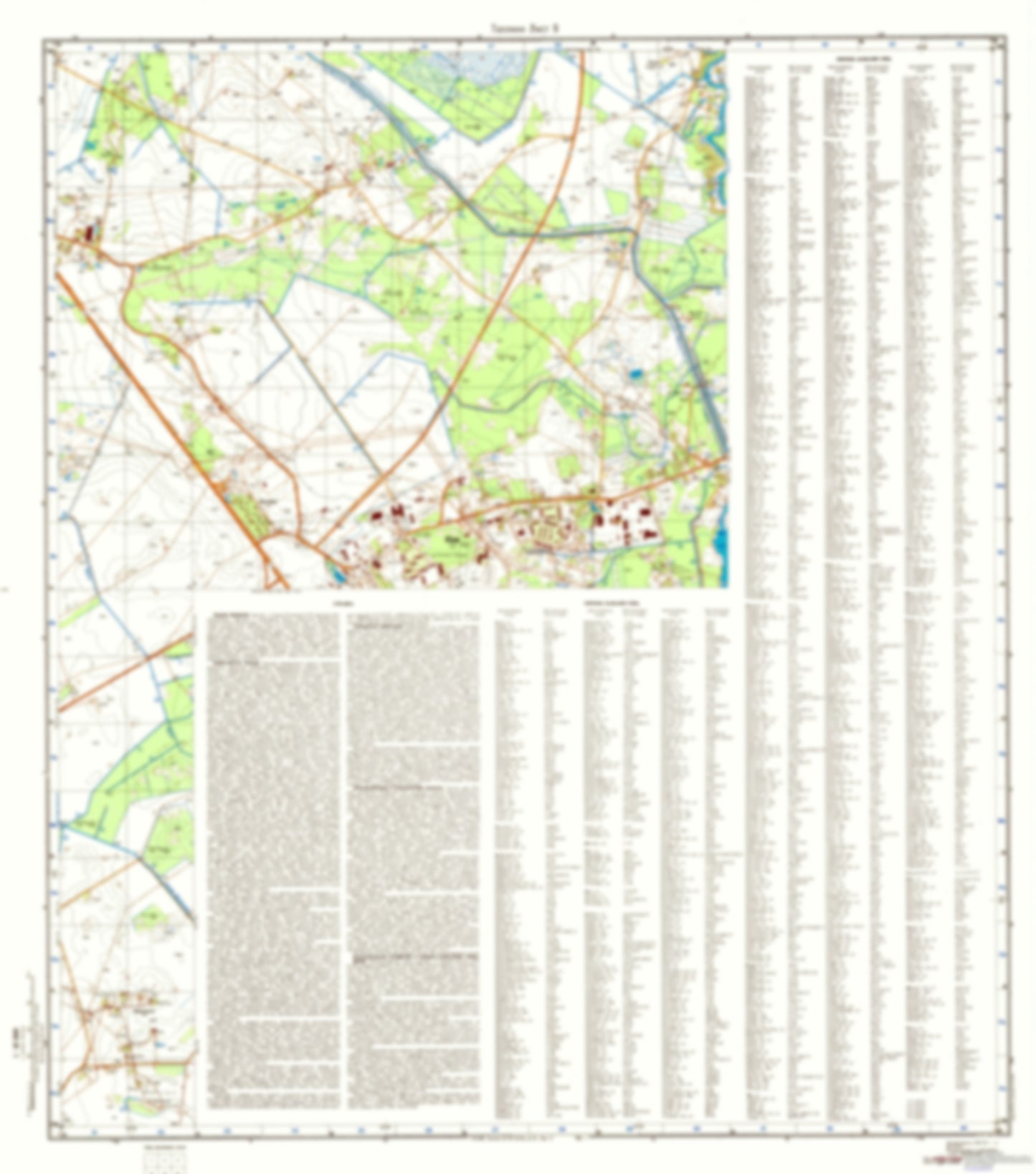 Tallinn 9 (Estonia) - Soviet Military City Plans
