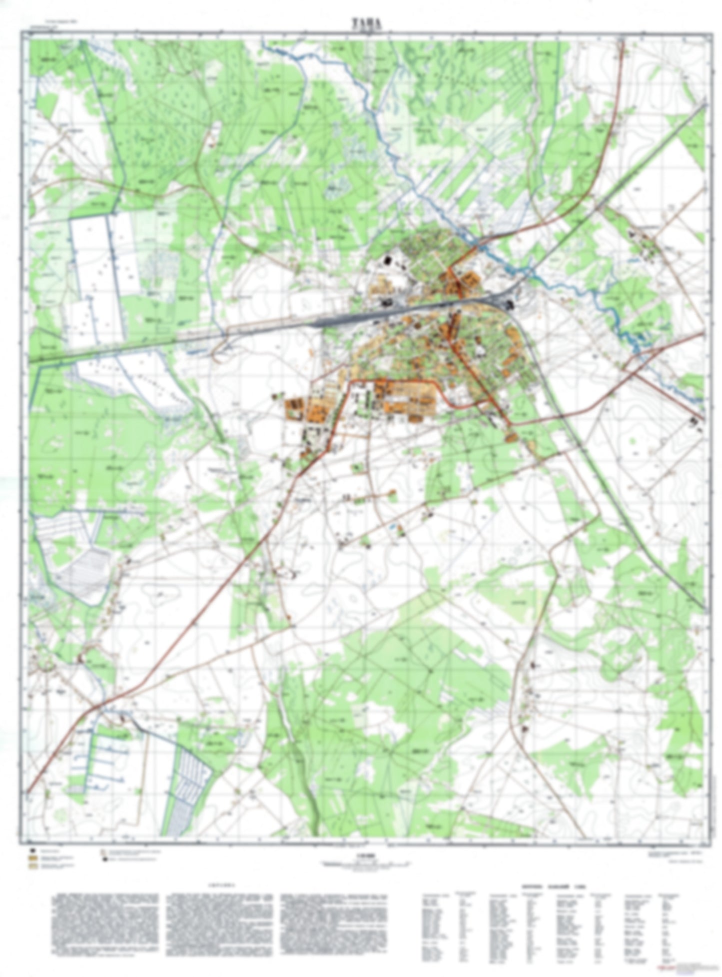 Tapa (Estonia) - Soviet Military City Plans