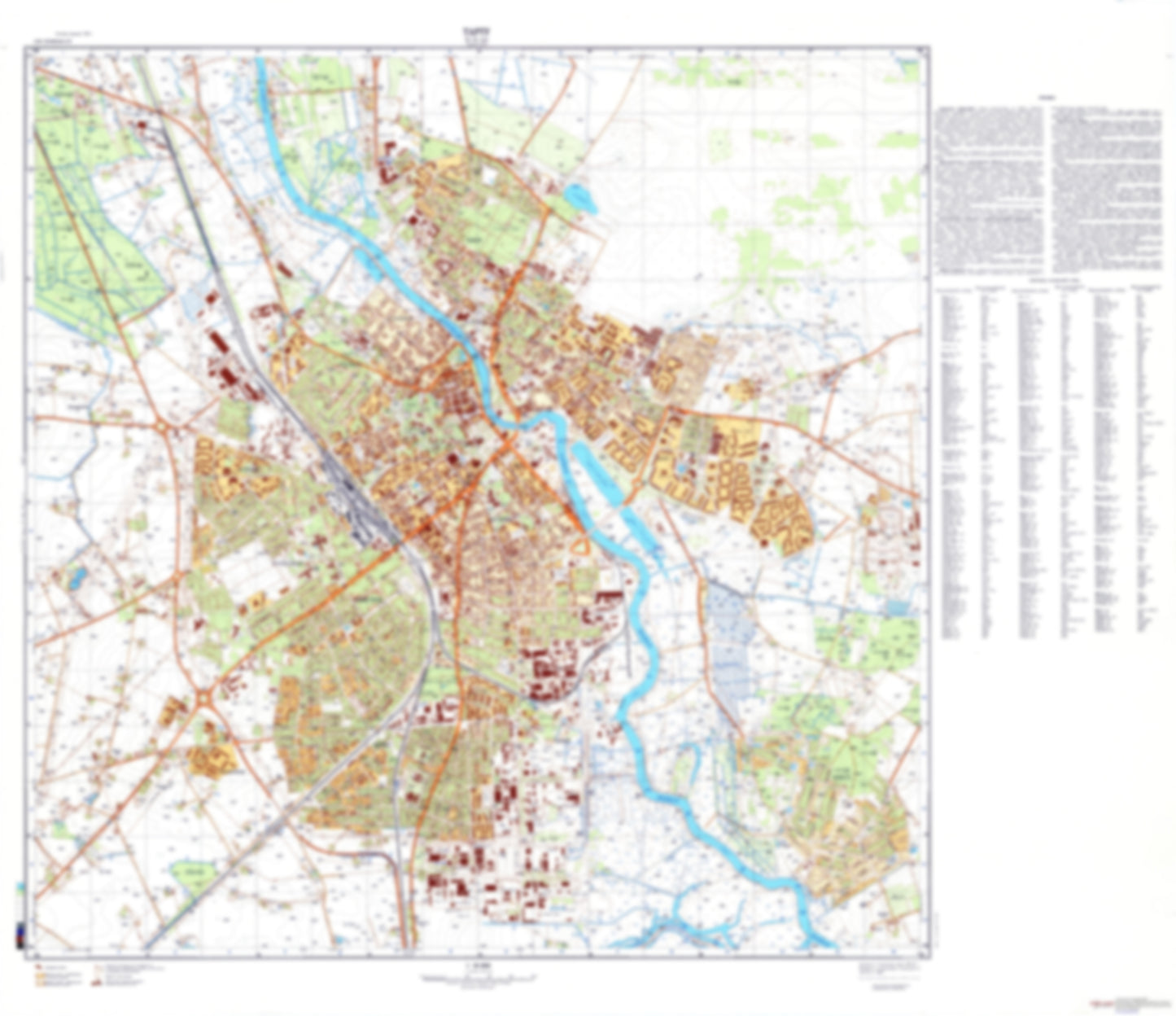 Tartu (Estonia) - Soviet Military City Plans