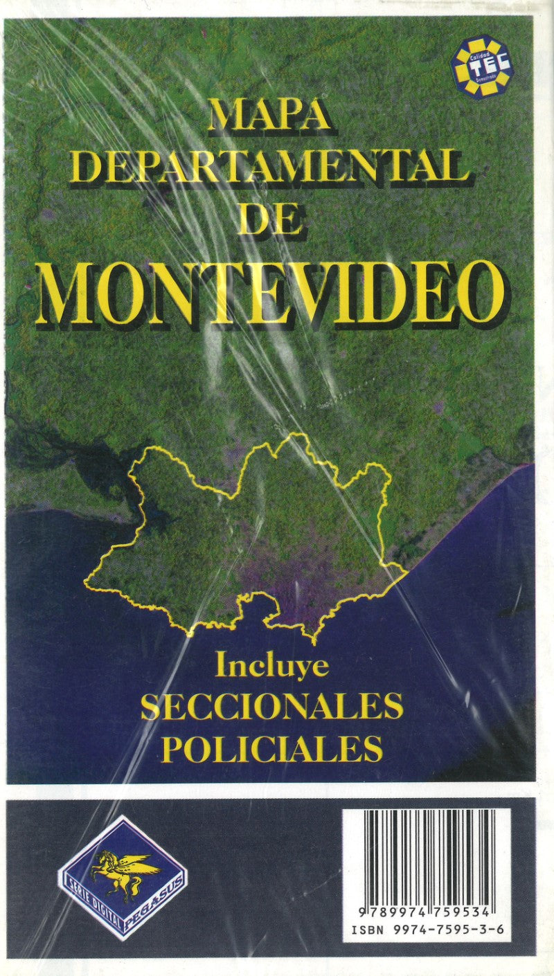 Mapa departamental de Montevideo