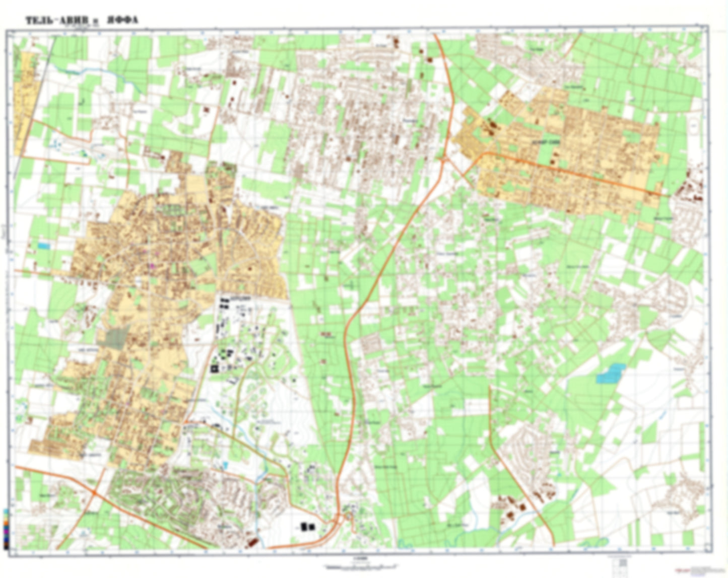 Tel Aviv 2 (Israel) - Soviet Military City Plans