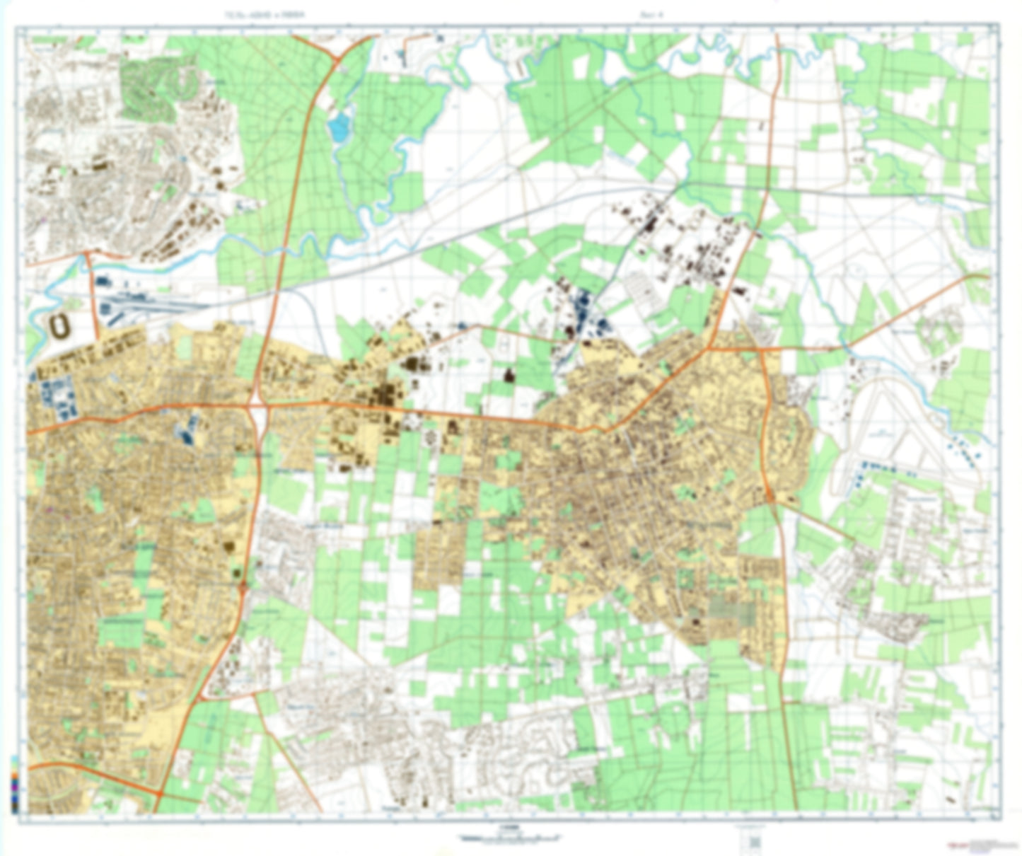 Tel Aviv 4 (Israel) - Soviet Military City Plans