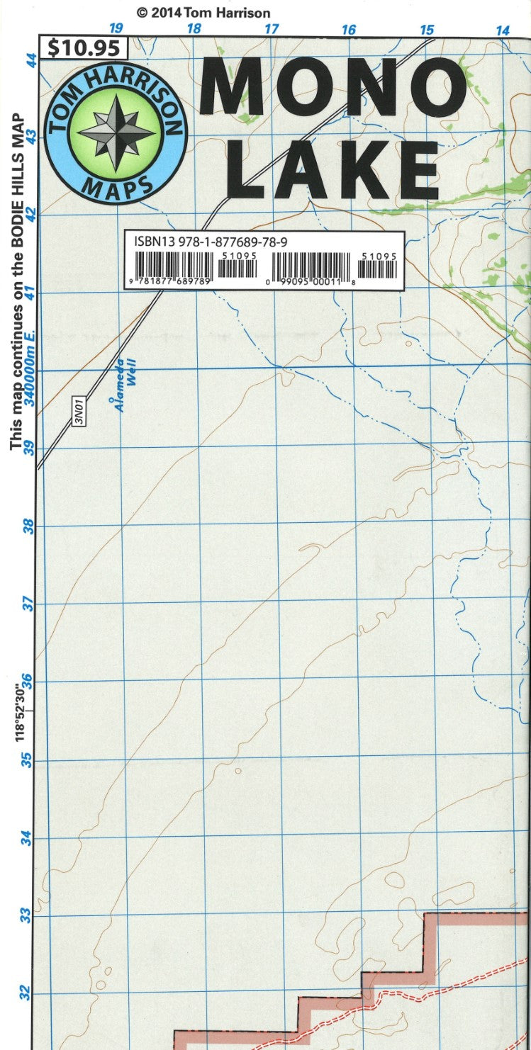 The Mono Lake Hiking Map