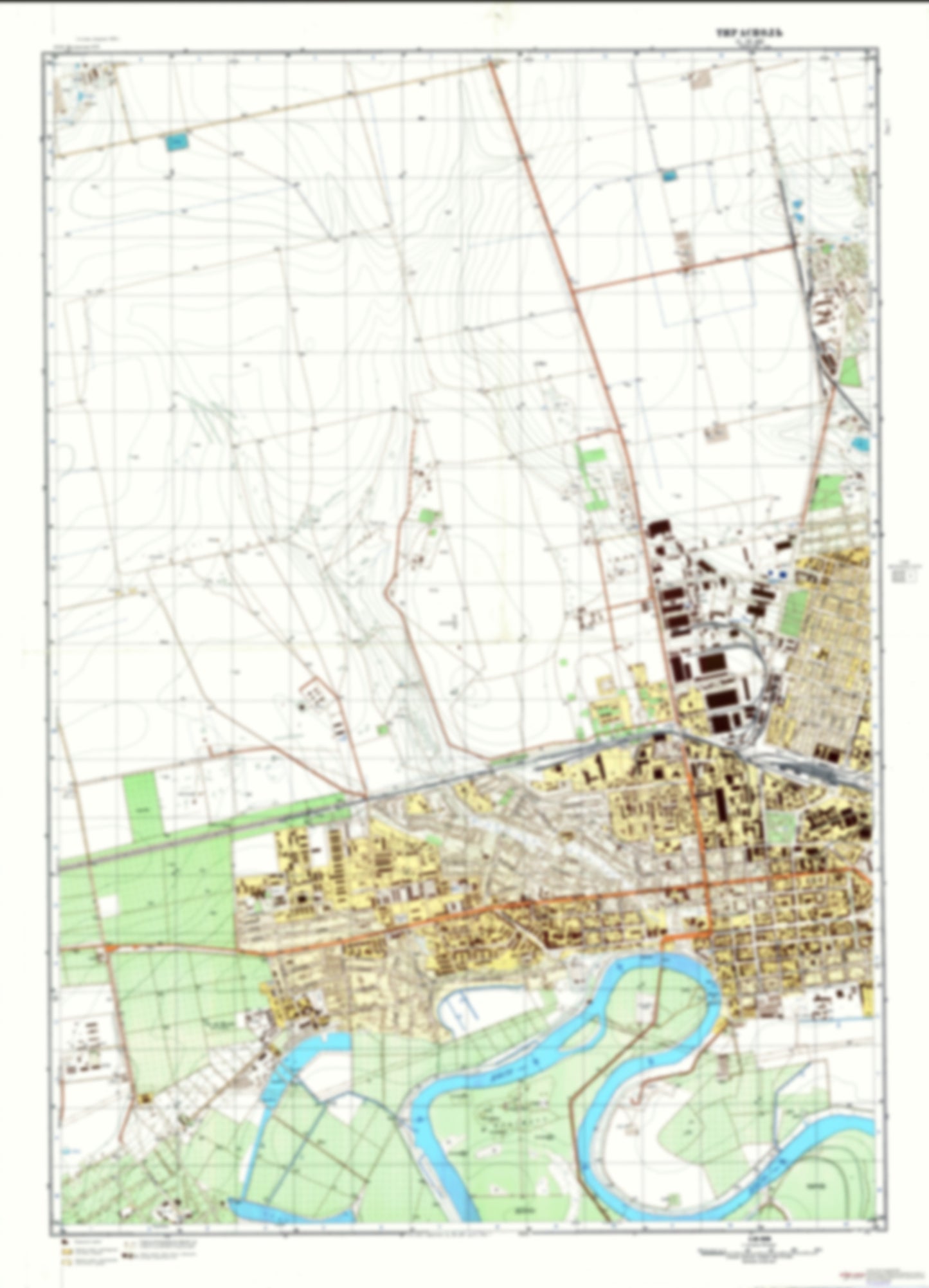 Tiraspol 1 (Moldova) - Soviet Military City Plans