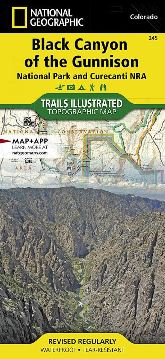 Black Canyon of the Gunnison National Park : Curecanti NRA : Colorado, USA