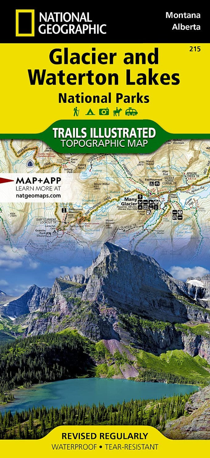 Glacier and Waterton Lakes : national parks
