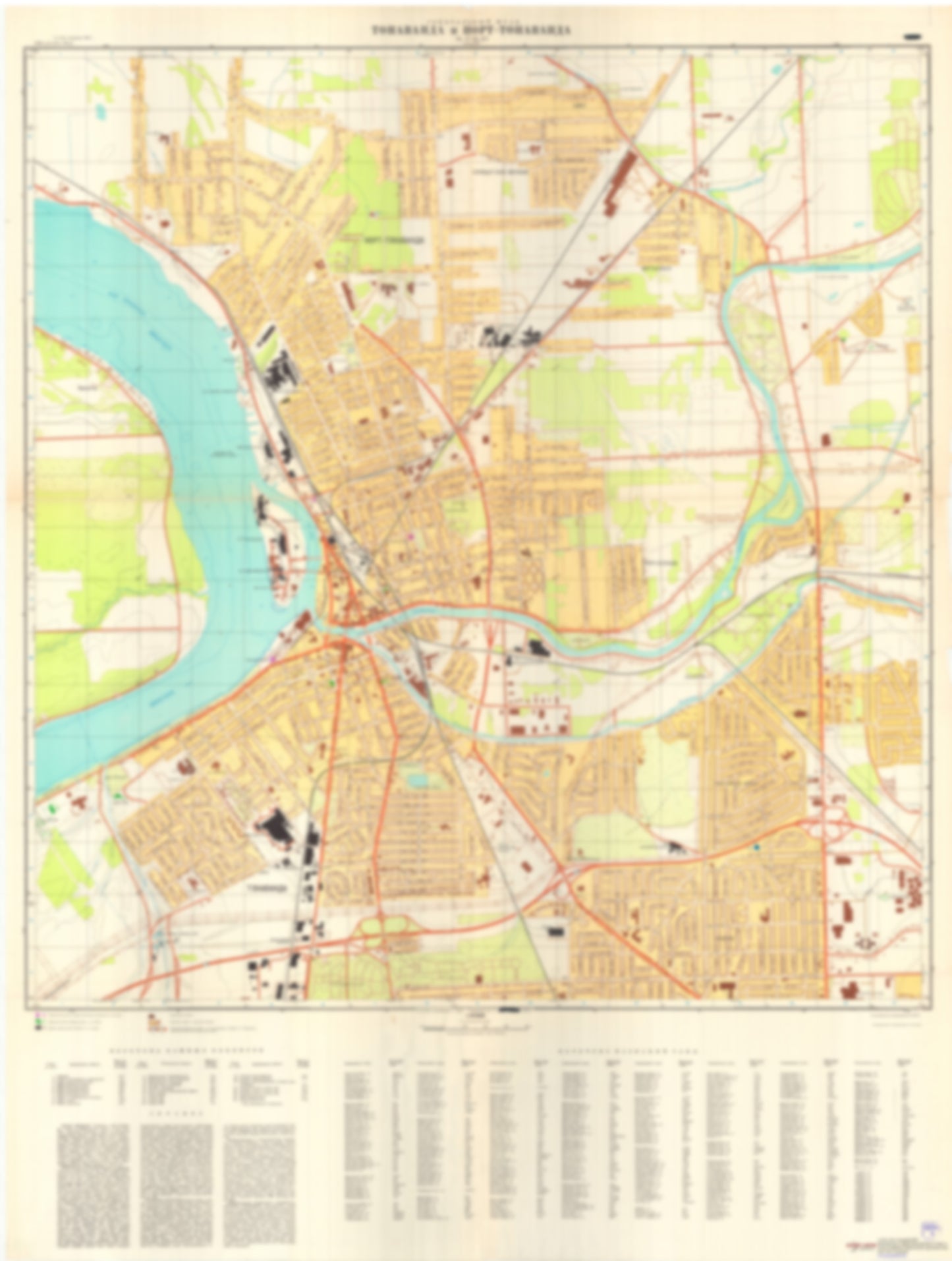 Tonawanda, North Tonawanda, NY (USA) - Soviet Military City Plans