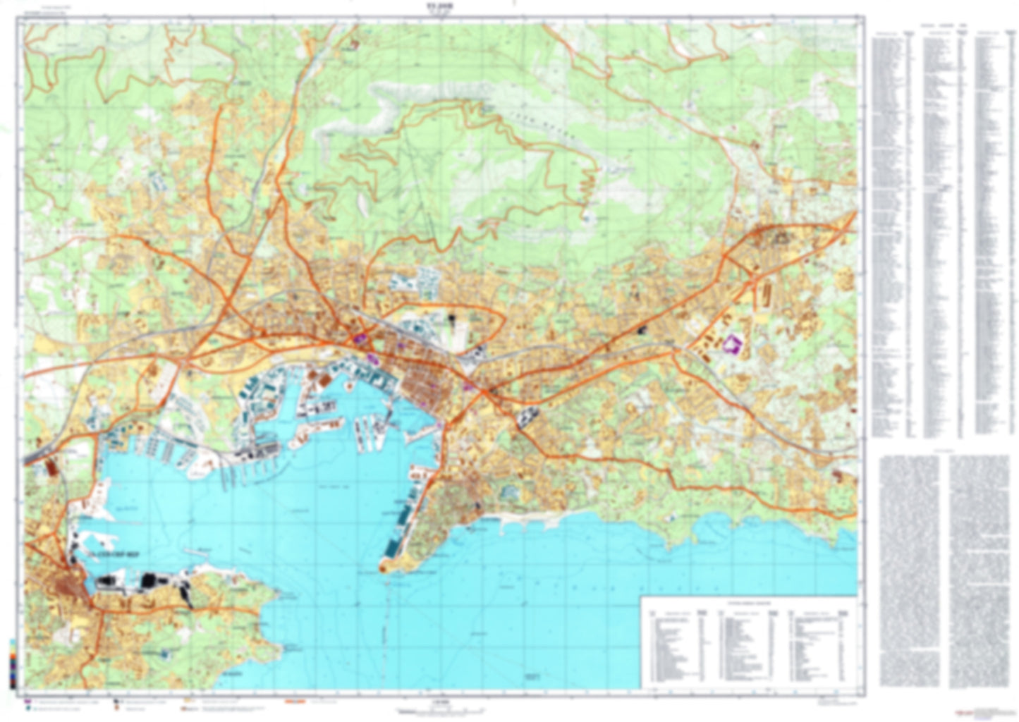Toulon (France) - Soviet Military City Plans