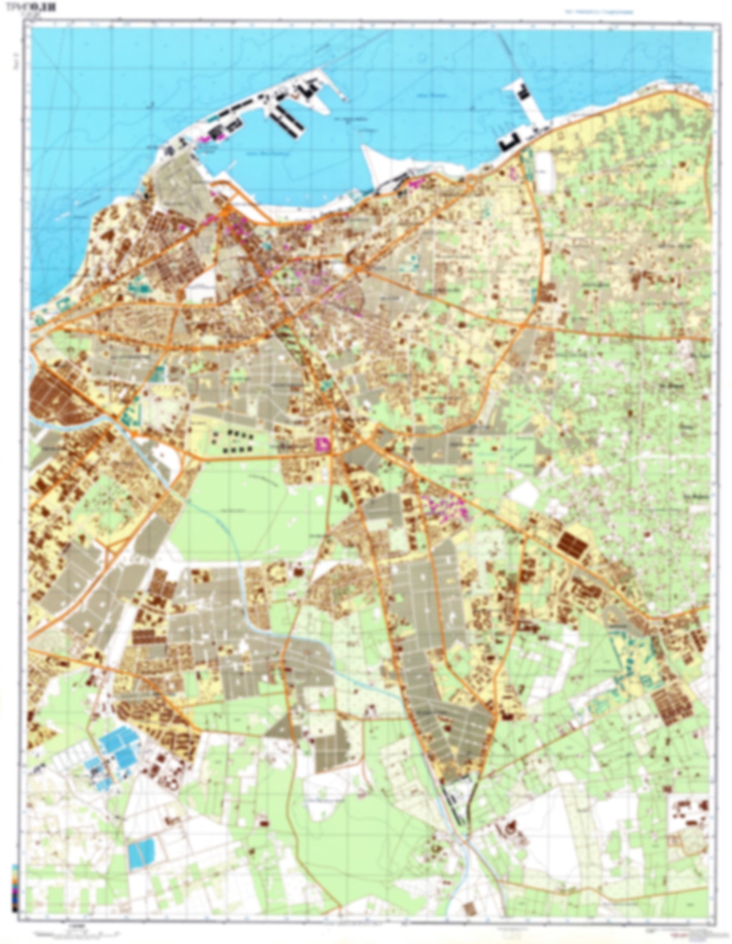 Tripoli 2 (Libya) - Soviet Military City Plans