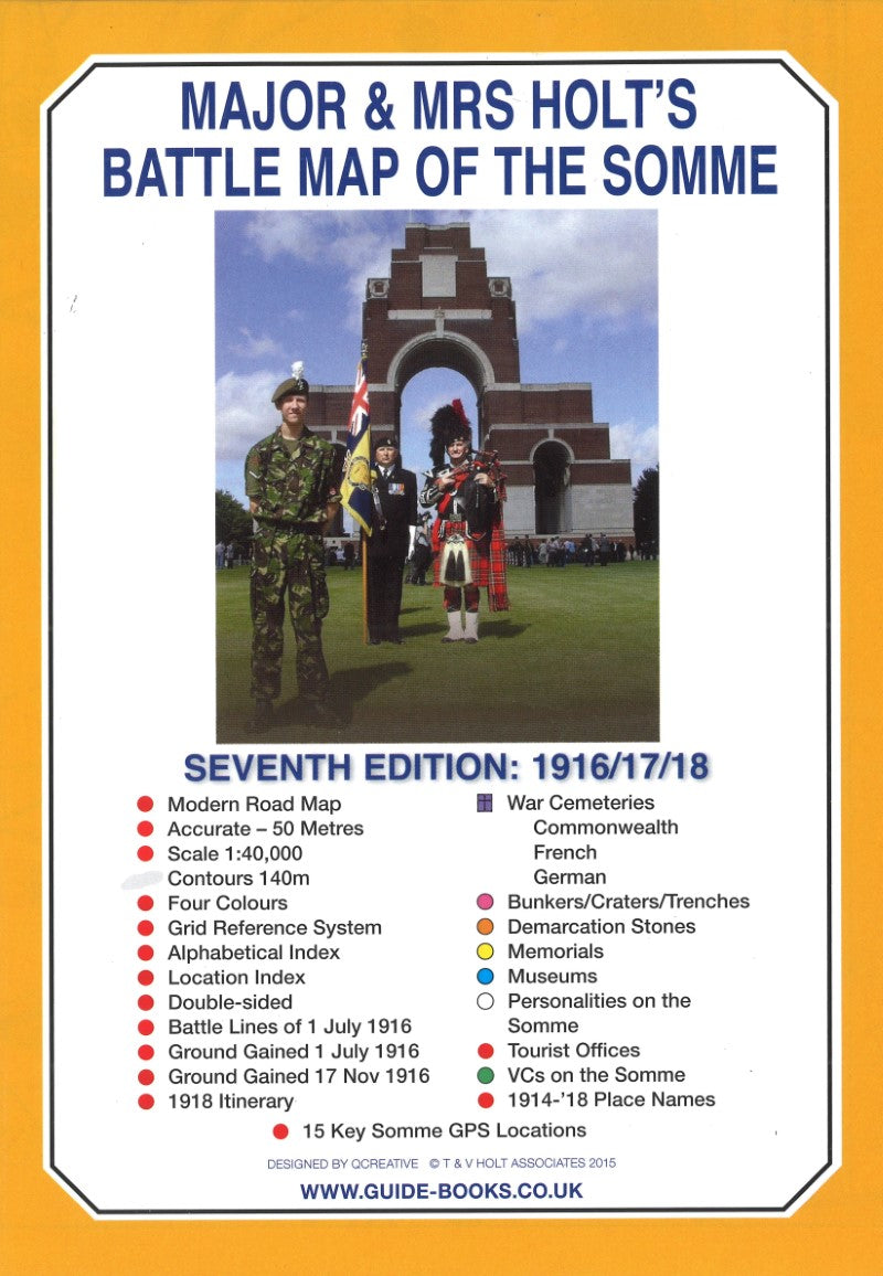 Major & Mrs. Holt's Battle Map : The Somme