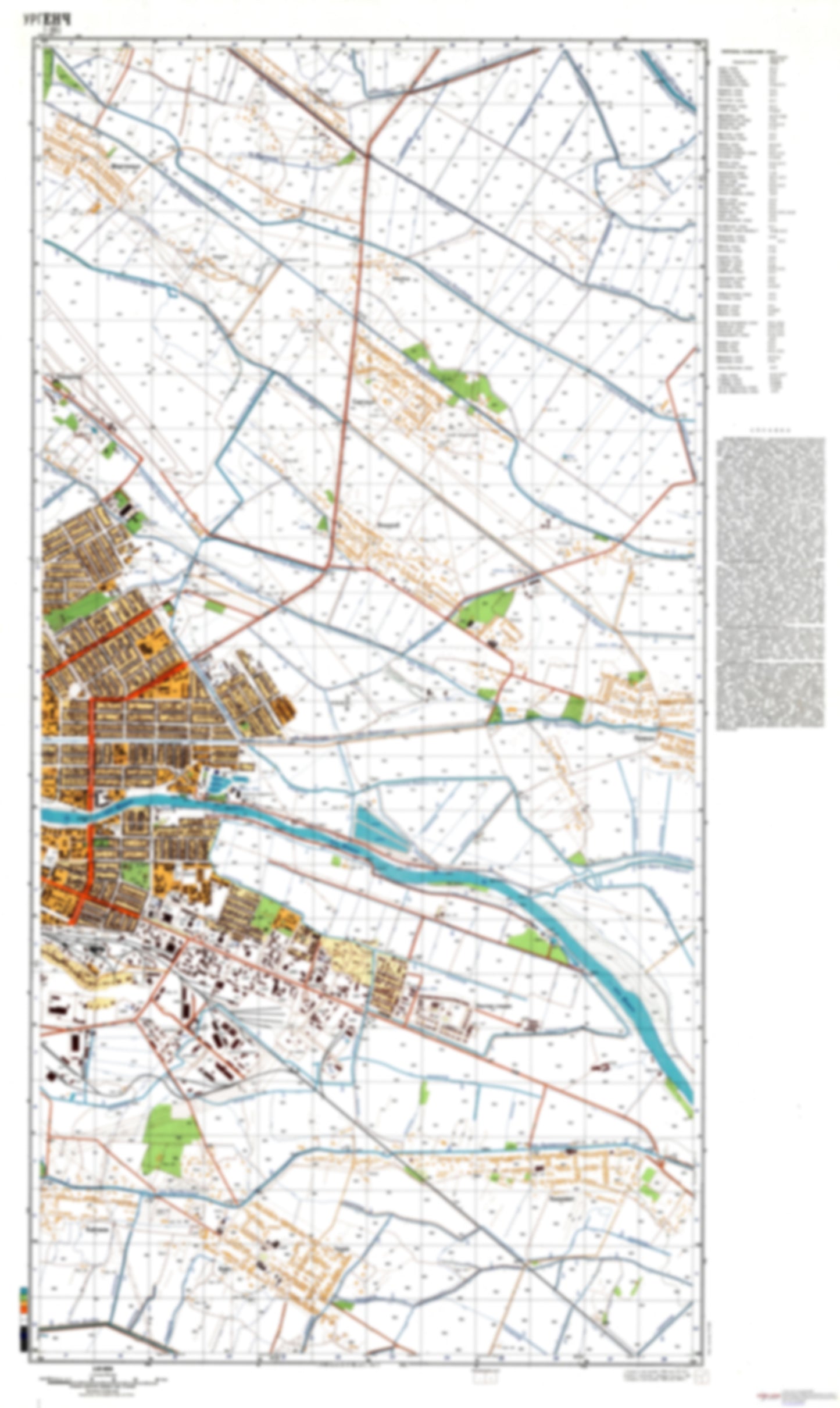 Urgench 2 (Uzbekistan) - Soviet Military City Plans