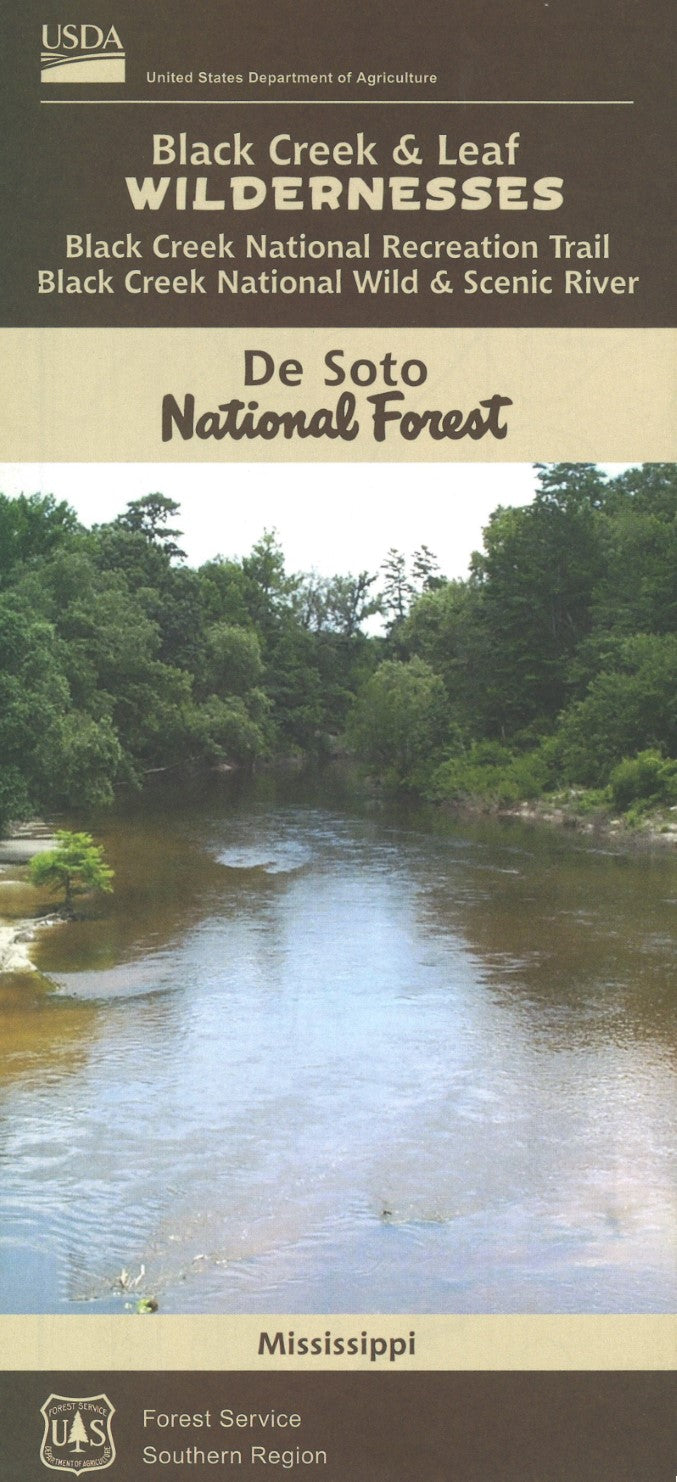 De Soto National Forest : Black Creek & Leaf Wilderness