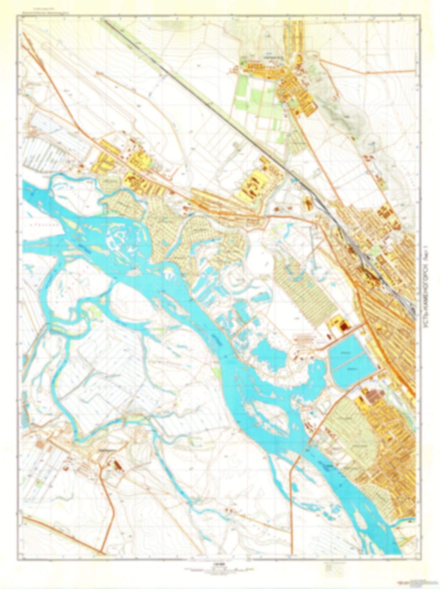 Ust-Kamenogorsk 1 (Kazakhstan) - Soviet Military City Plans