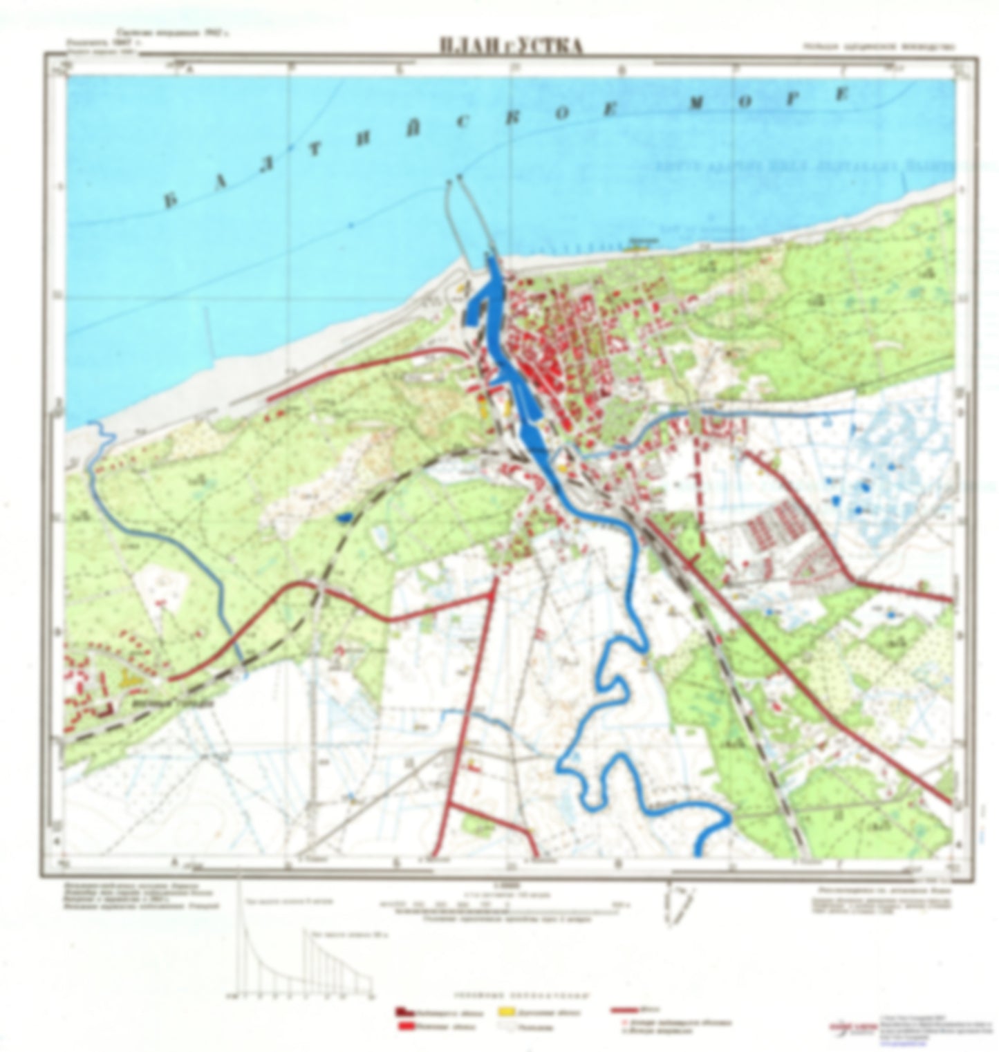 Ustka (Poland) - Soviet Military City Plans