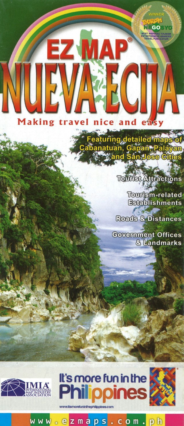 Nueva Ecija Tourist Map