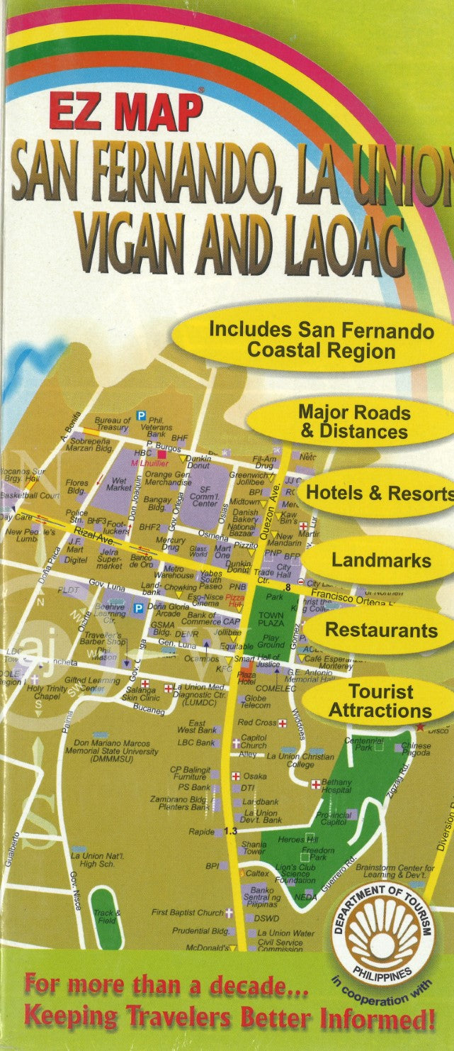 San Fernando & La Union road map