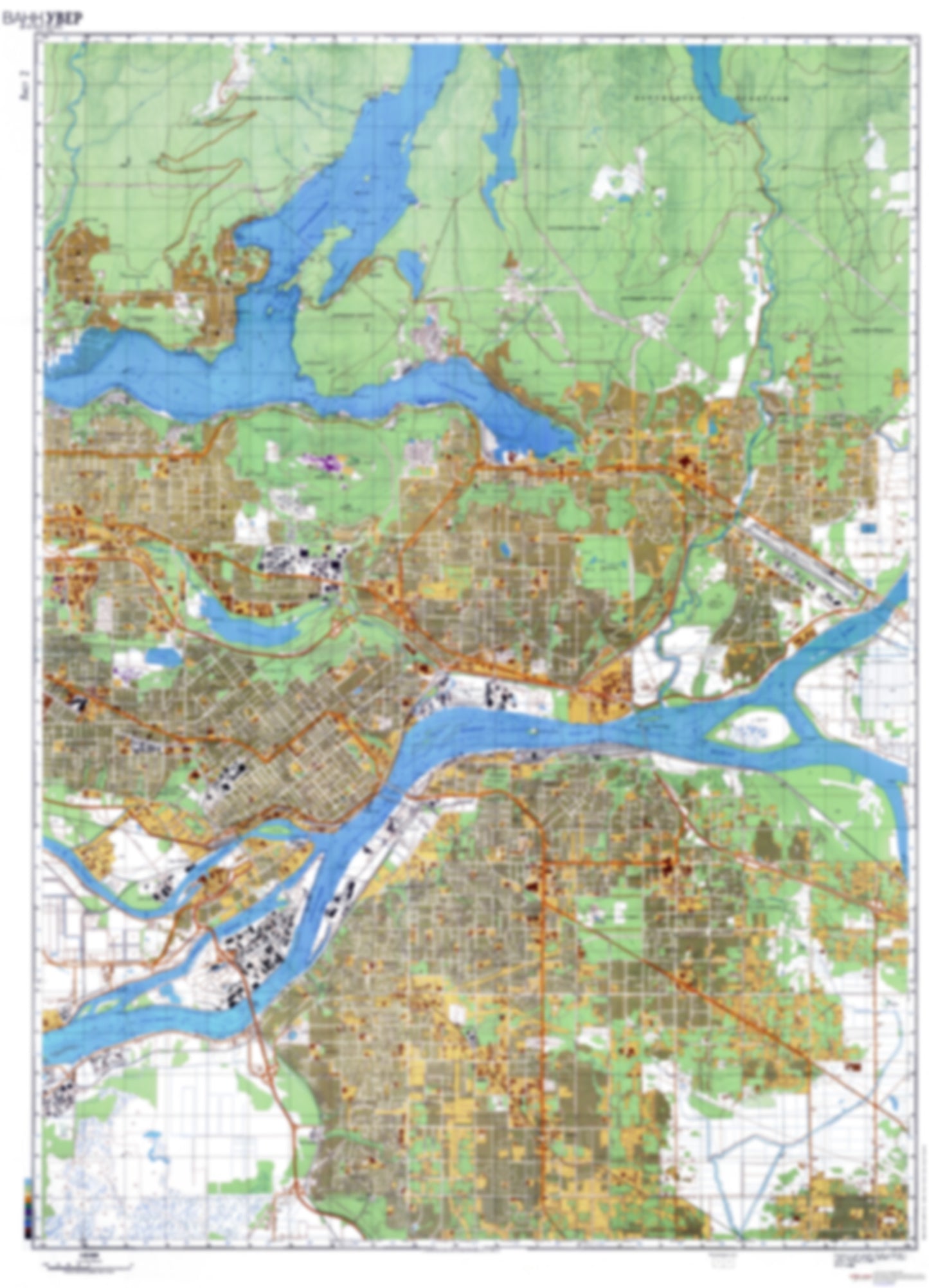 Vancouver 2 (Canada) - Soviet Military City Plans