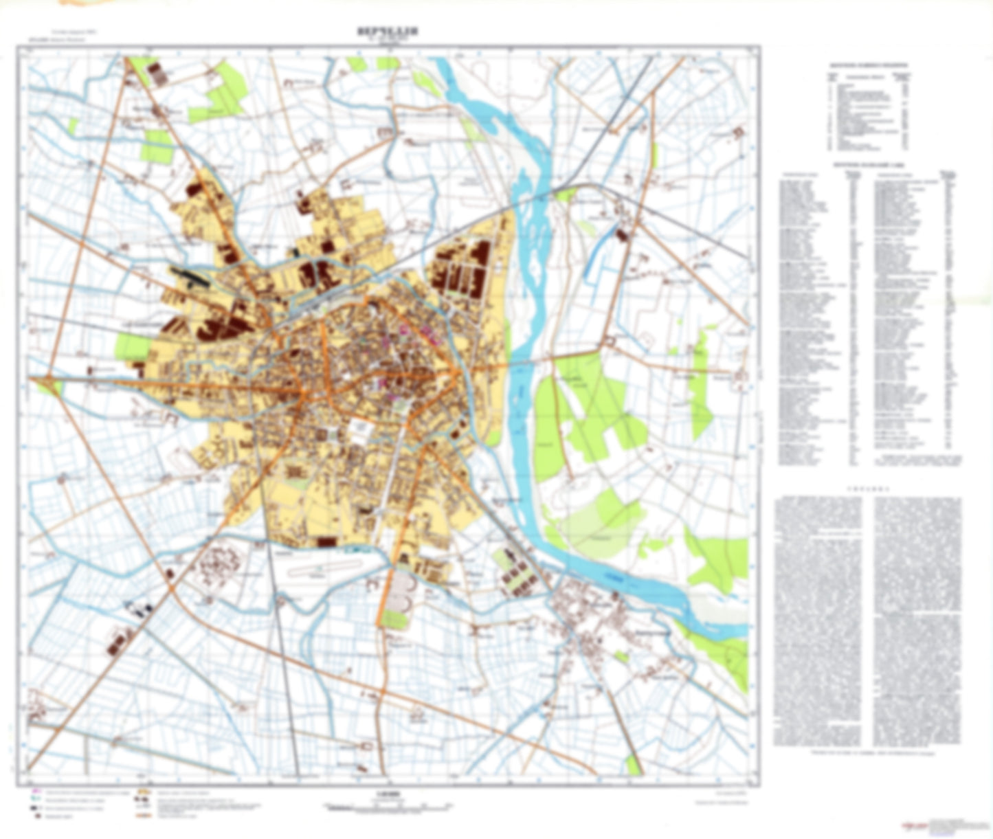 Vercelli (Italy) - Soviet Military City Plans