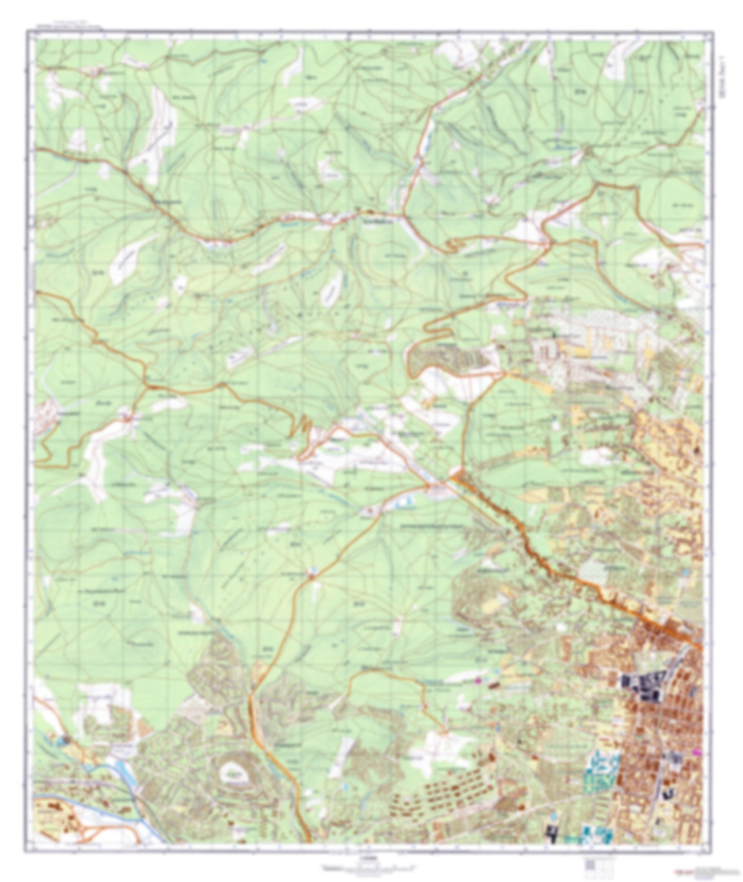 Vienna 1 (Austria) - Soviet Military City Plans