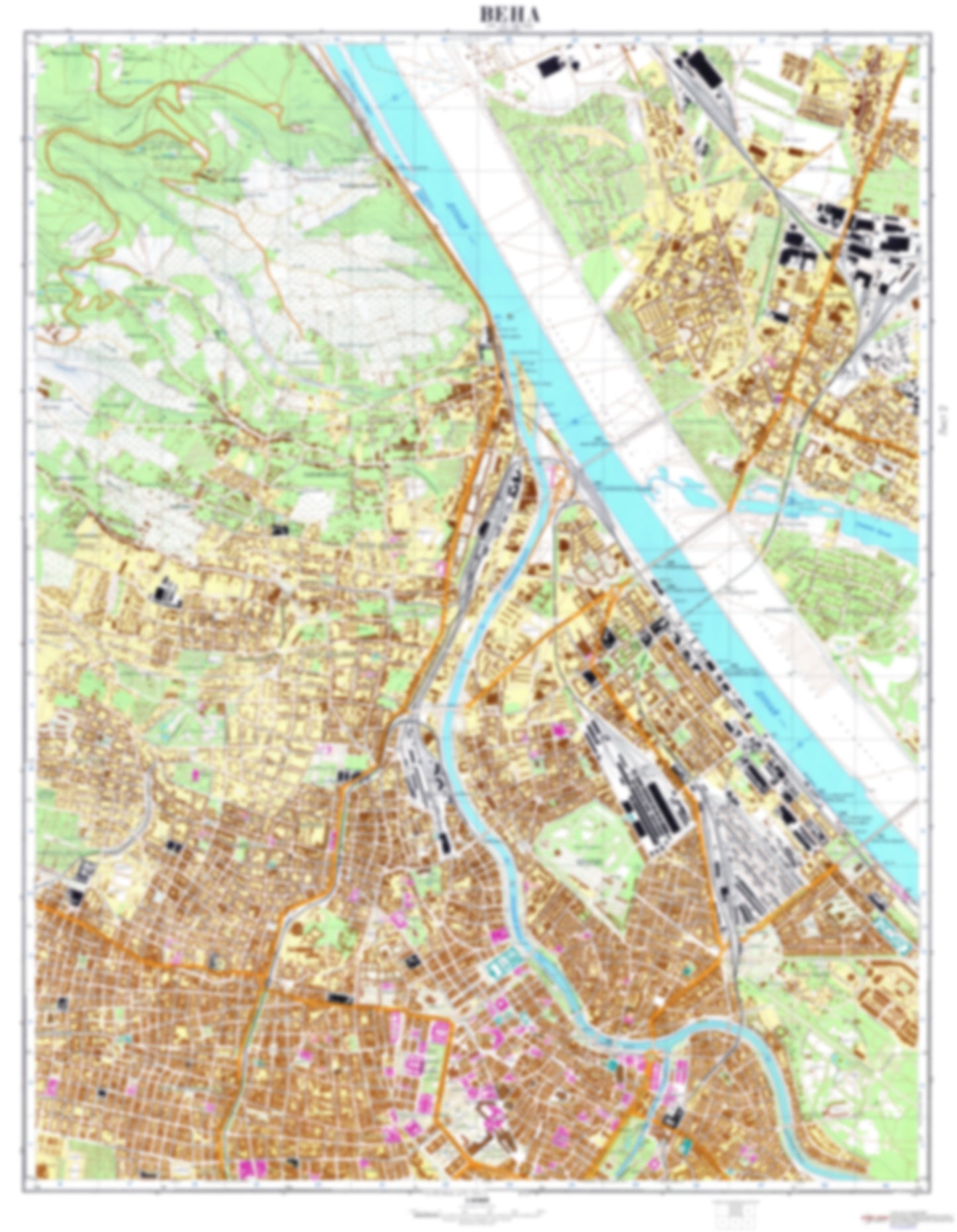 Vienna 2 (Austria) - Soviet Military City Plans