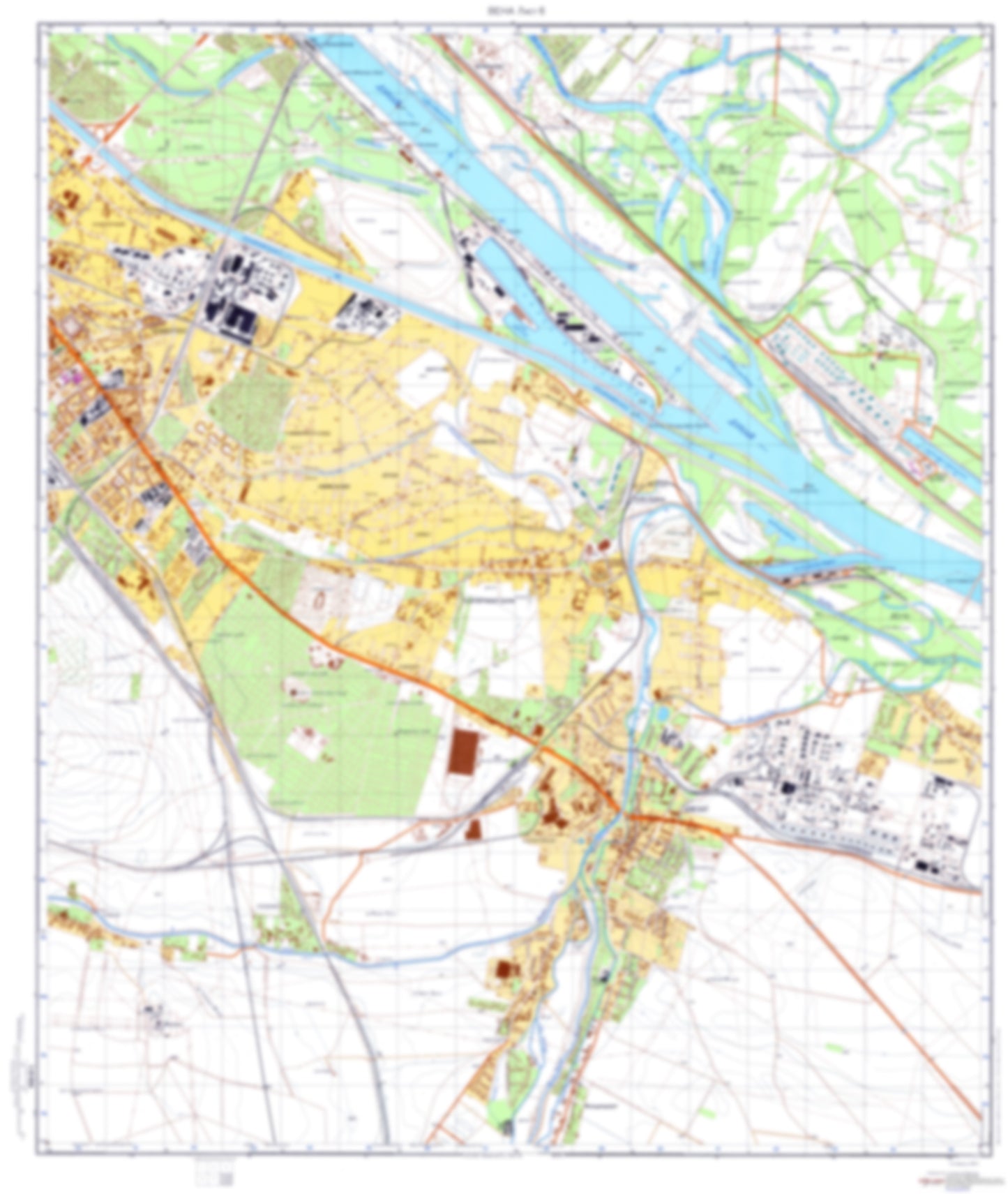Vienna 6 (Austria) - Soviet Military City Plans