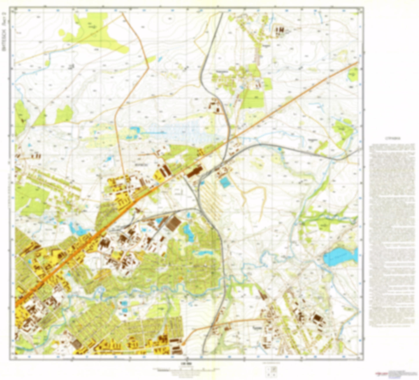 Vitebsk 2 (Belarus) - Soviet Military City Plans
