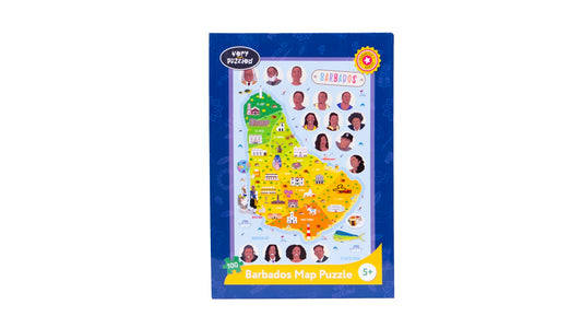 Barbados Map Jigsaw Puzzle - 5+