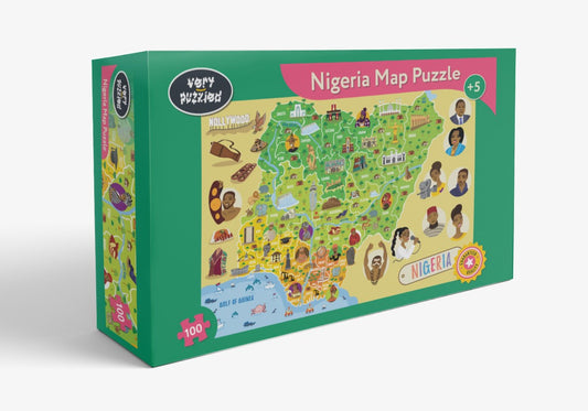 Nigeria Map Jigsaw Puzzle - 5+