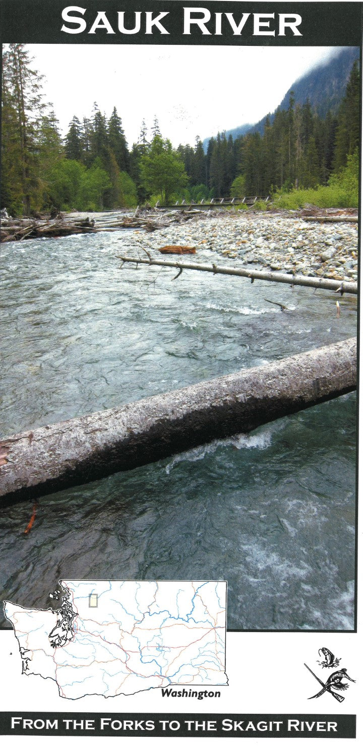 Sauk River Fishing Map