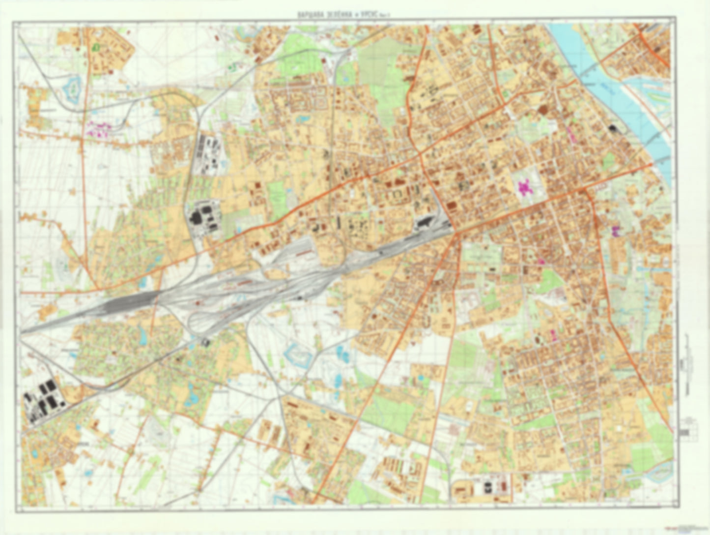 Warsaw, Zielonka and Ursus 3 (Poland) - Soviet Military City Plans