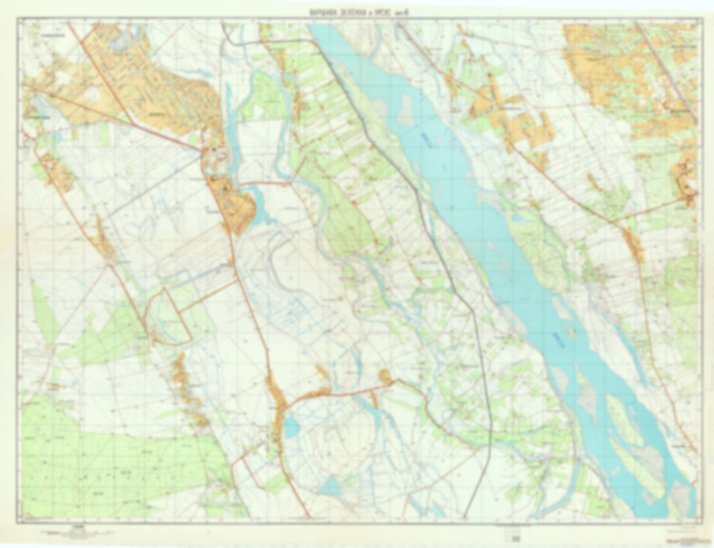 Warsaw, Zielonka and Ursus 6 (Poland) - Soviet Military City Plans