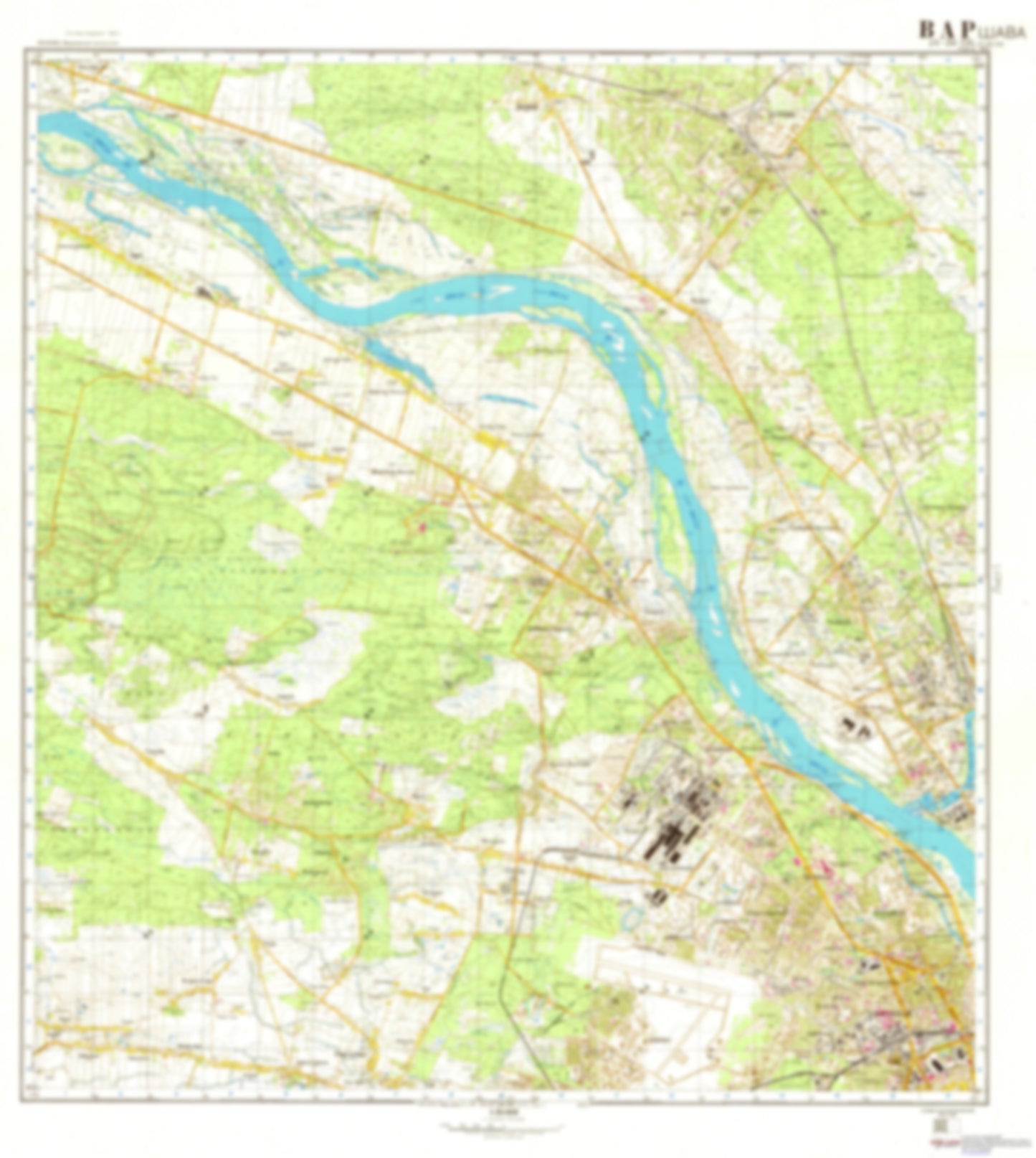 Warszawa 1 (Poland) - Soviet Military City Plans