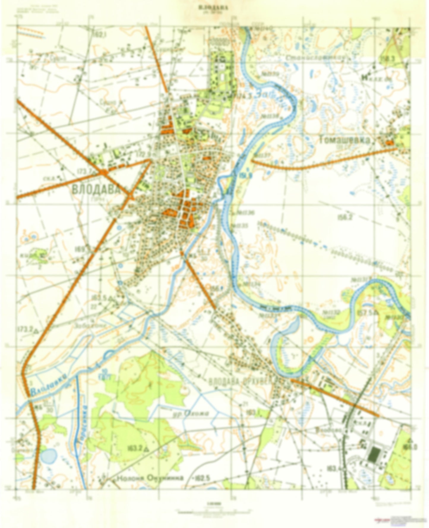 Wlodawa (Poland) - Soviet Military City Plans
